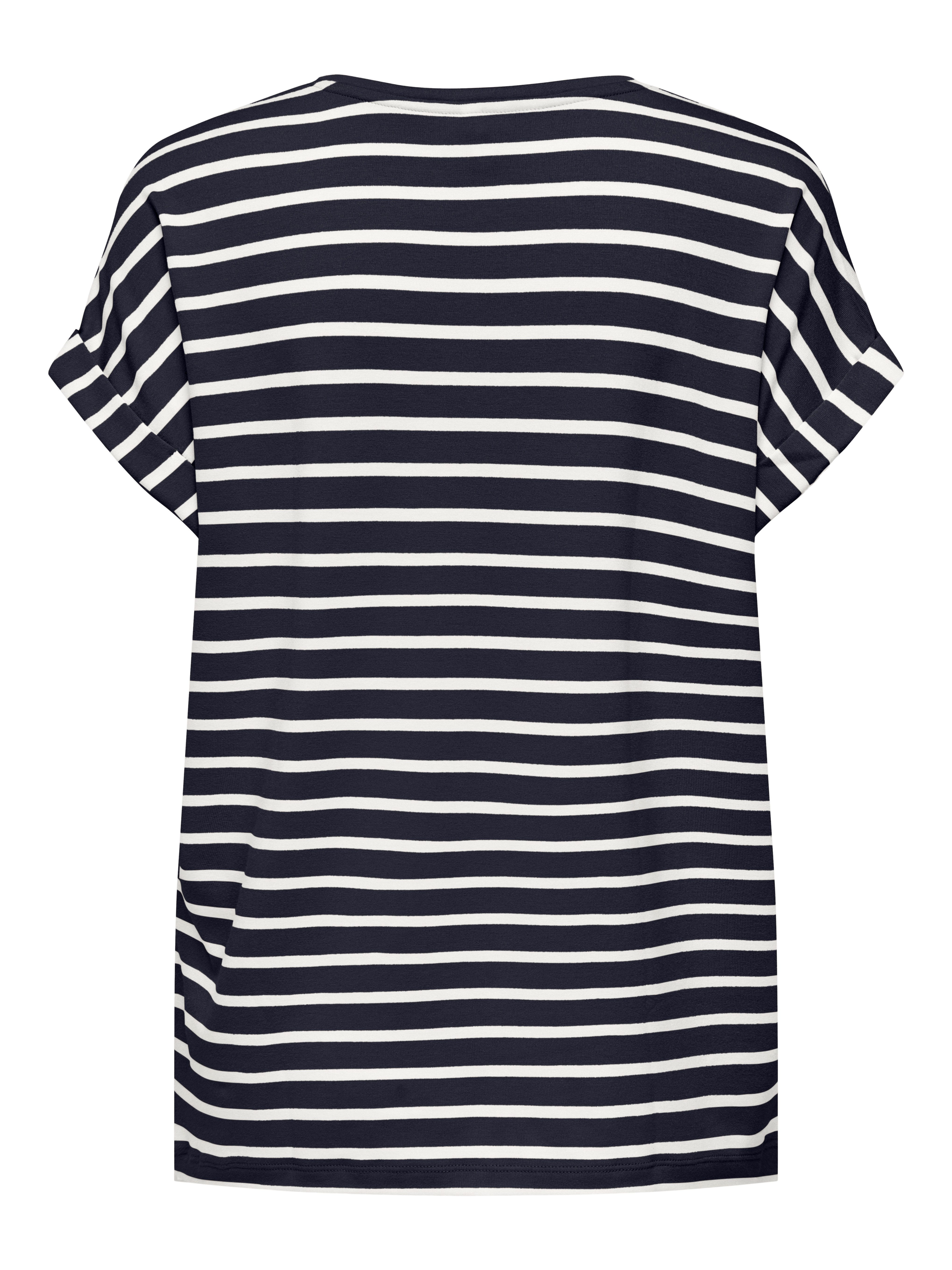 Only Shirt met V-hals ONLMOSTER V-NECK TOP JRS