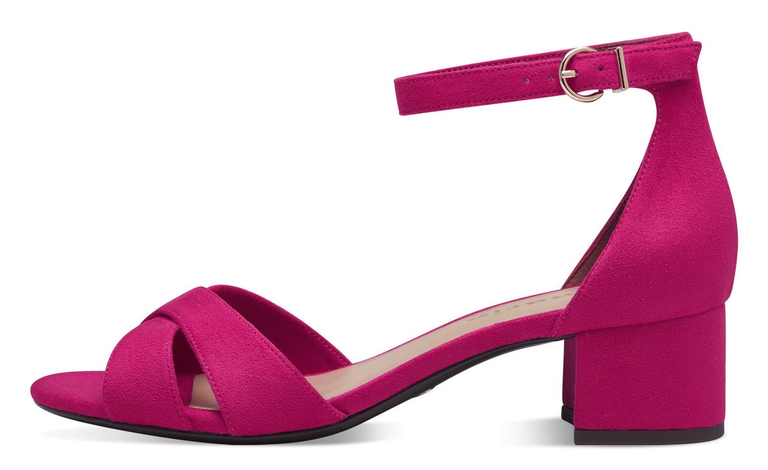 Tamaris Sandaaltjes blokhak, zomerschoen, sandalette met kruisband