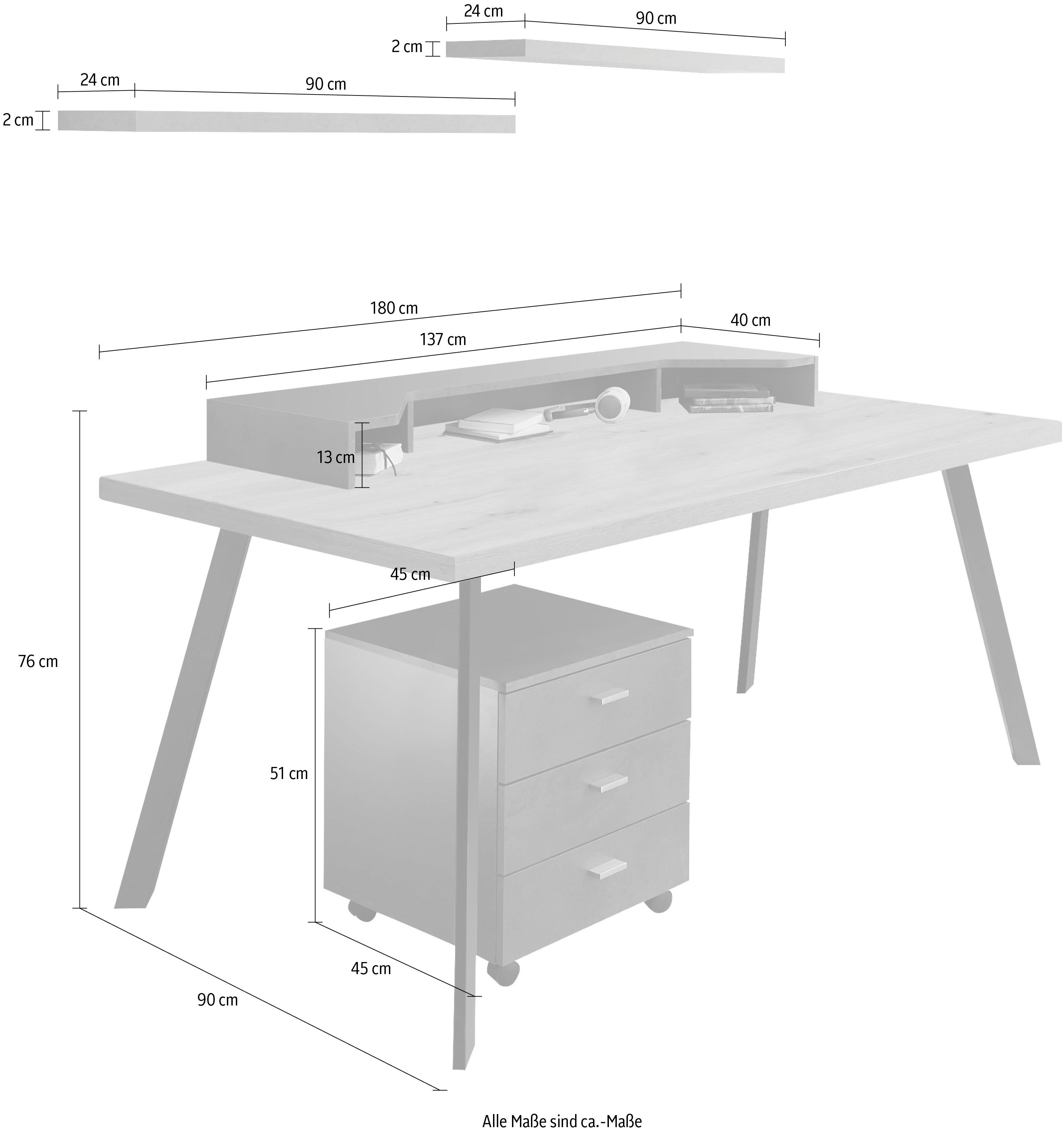 Mäusbacher Kantoormeubelset Big System Office (5-delig)