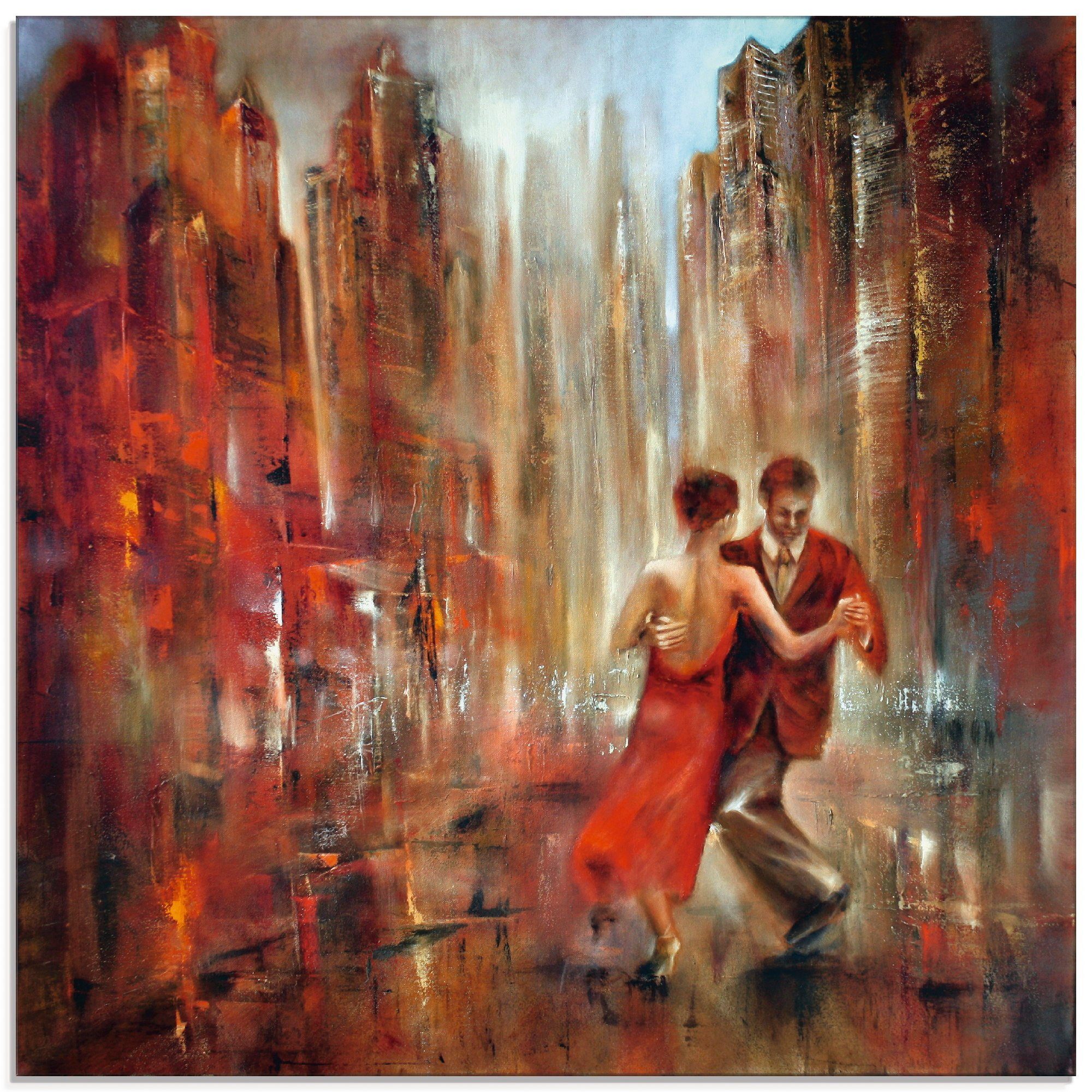 Artland Print op glas Tango abstract (1 stuk)