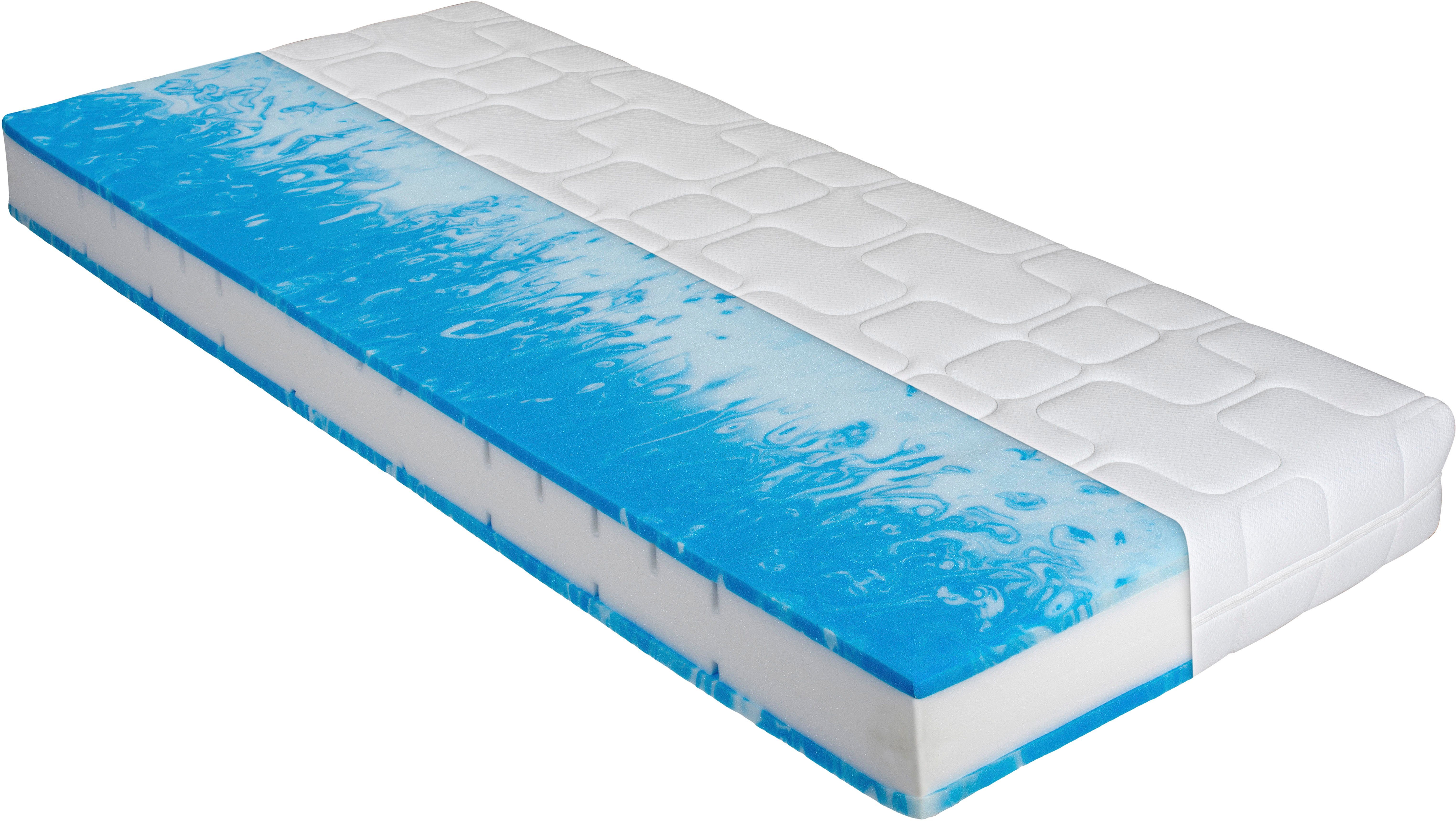 Beco Gelschuimmatras Duo gel comfort comfortabele matras in 90x200, 140x200 cm en andere...