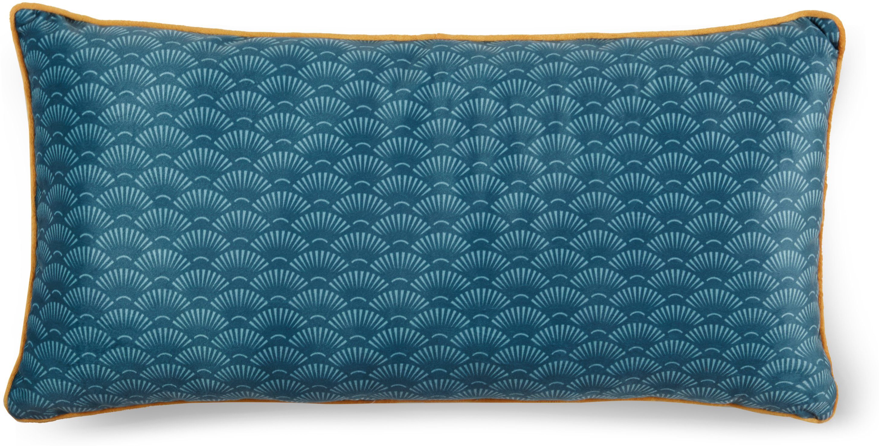 hip Sierkussen Lovise Met vulling, 1 stuk, Bies, 30x60, Omkeerbaar, Zacht, Mandala, Petrol (1 stuk)