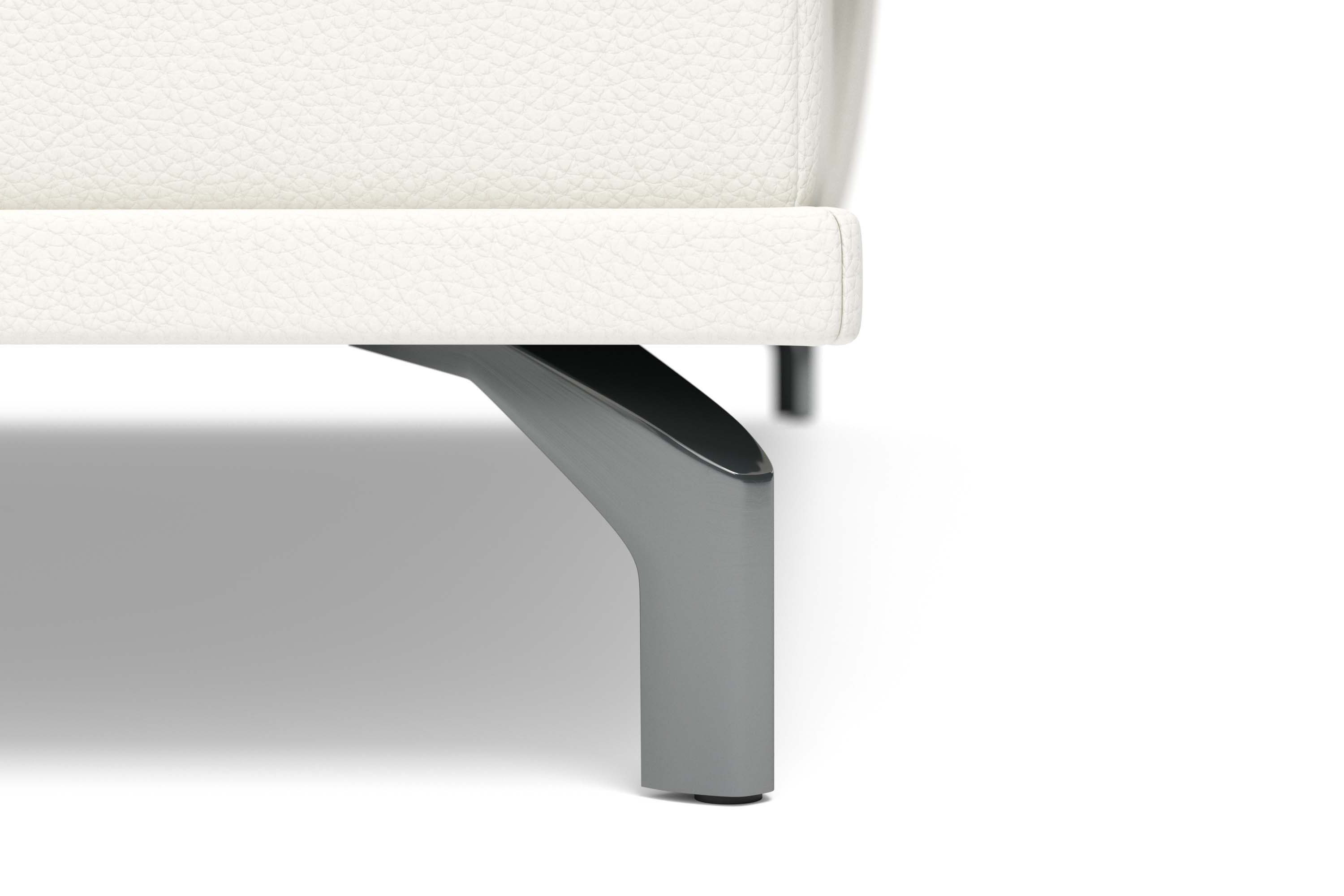 Places of Style Hoekbank Costello L-vorm, met zitdiepteverstelling, armleuningverstelling en