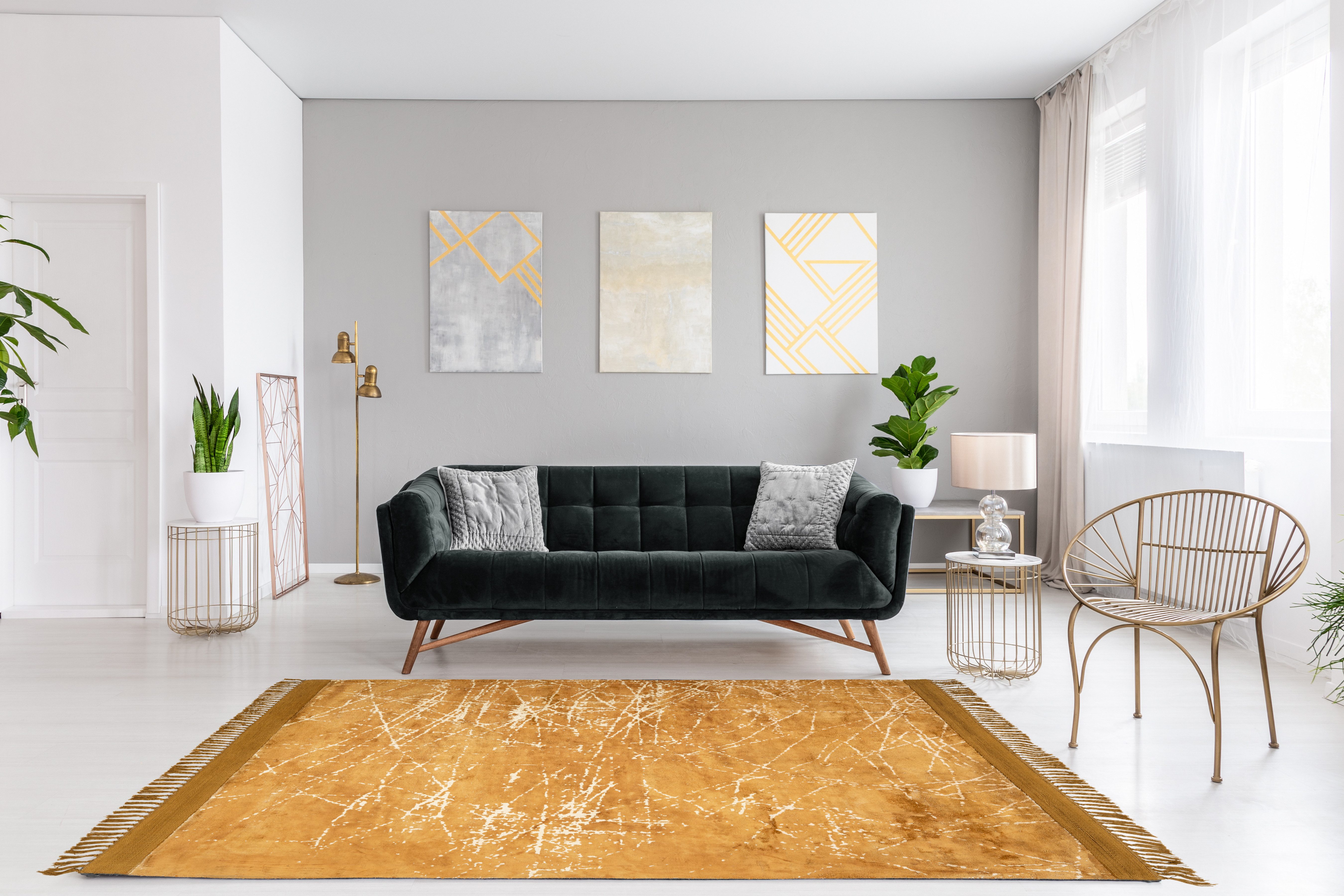 Padiro Vloerkleed Dolce Vita 225 Modern bedrukt uniek stuk, trendy vervaging