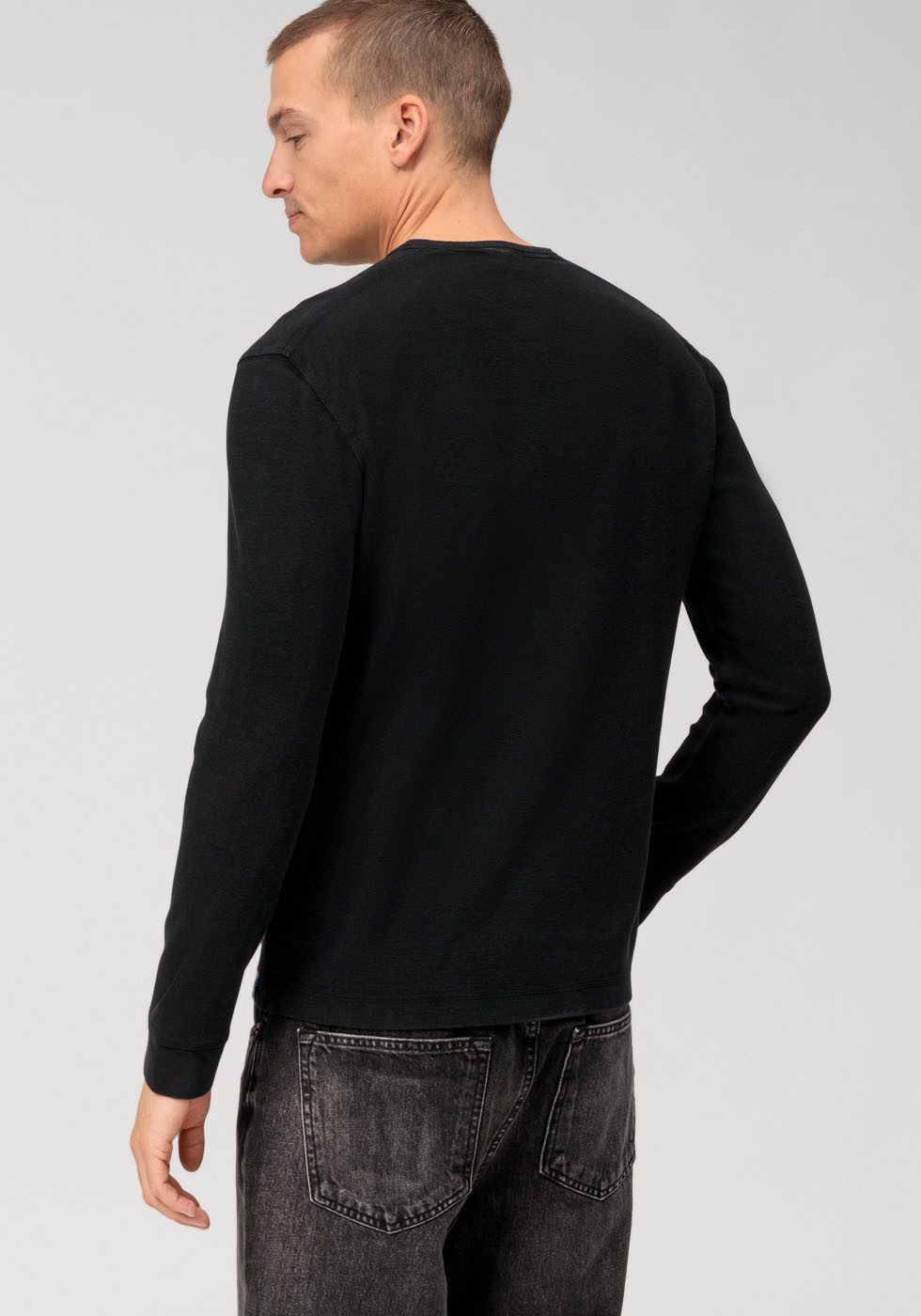 OLYMP Shirt met lange mouwen Casual