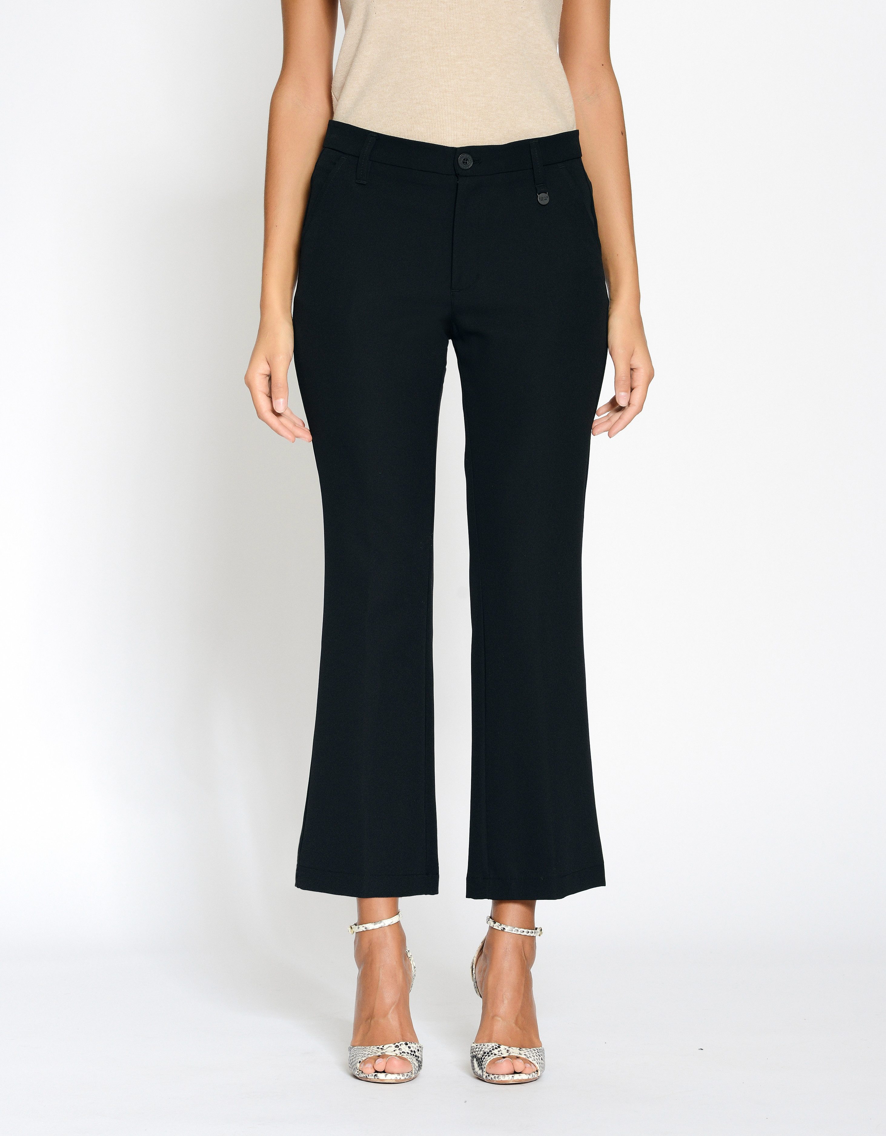 GANG Chino 94CINZIA KICK dames chino's maat 33 zwart