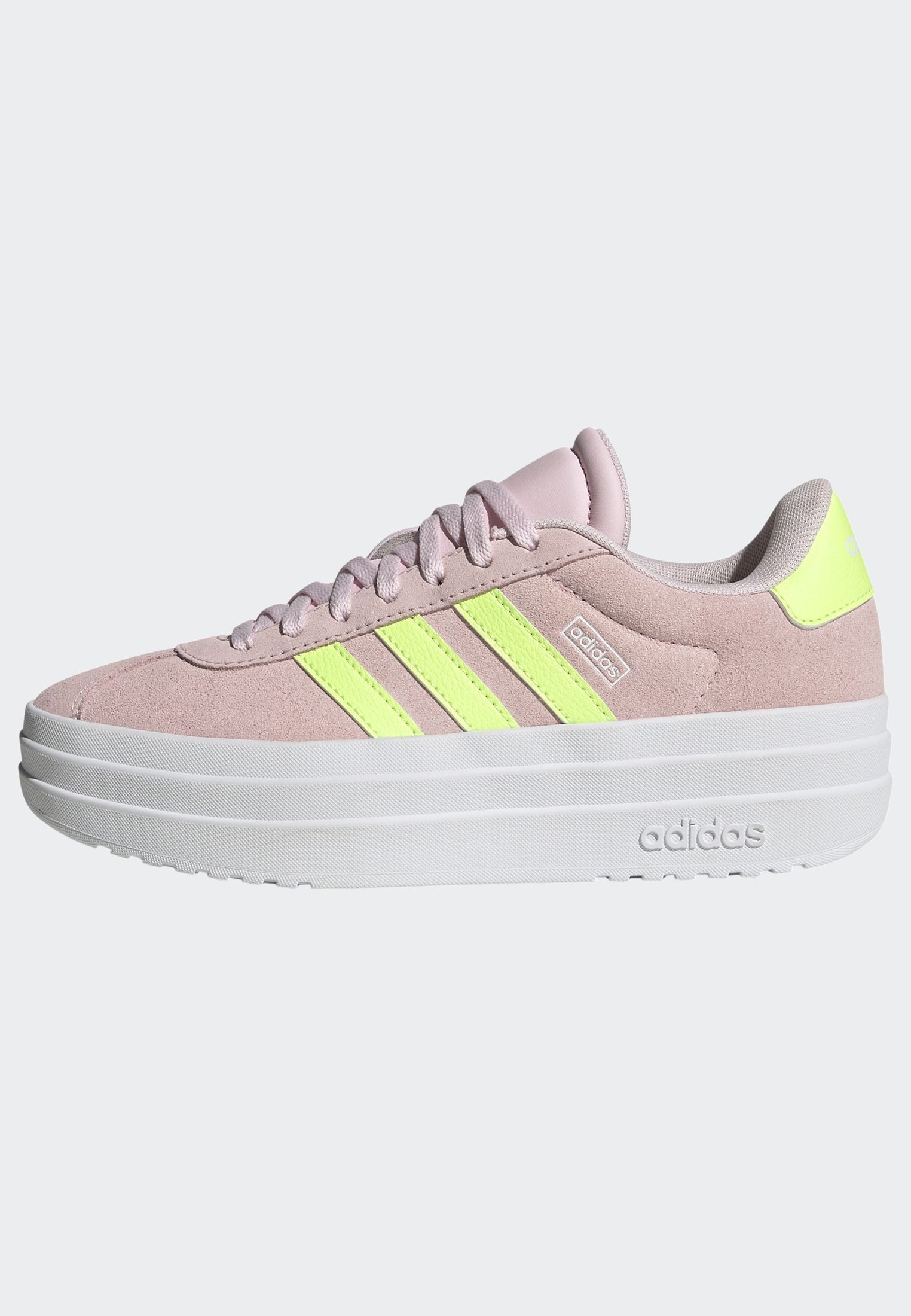 adidas Sportswear Plateausneakers VL COURT BOLD LIFESTYLE KIDS Design in de voetsporen van de adidas Gazelle Bold