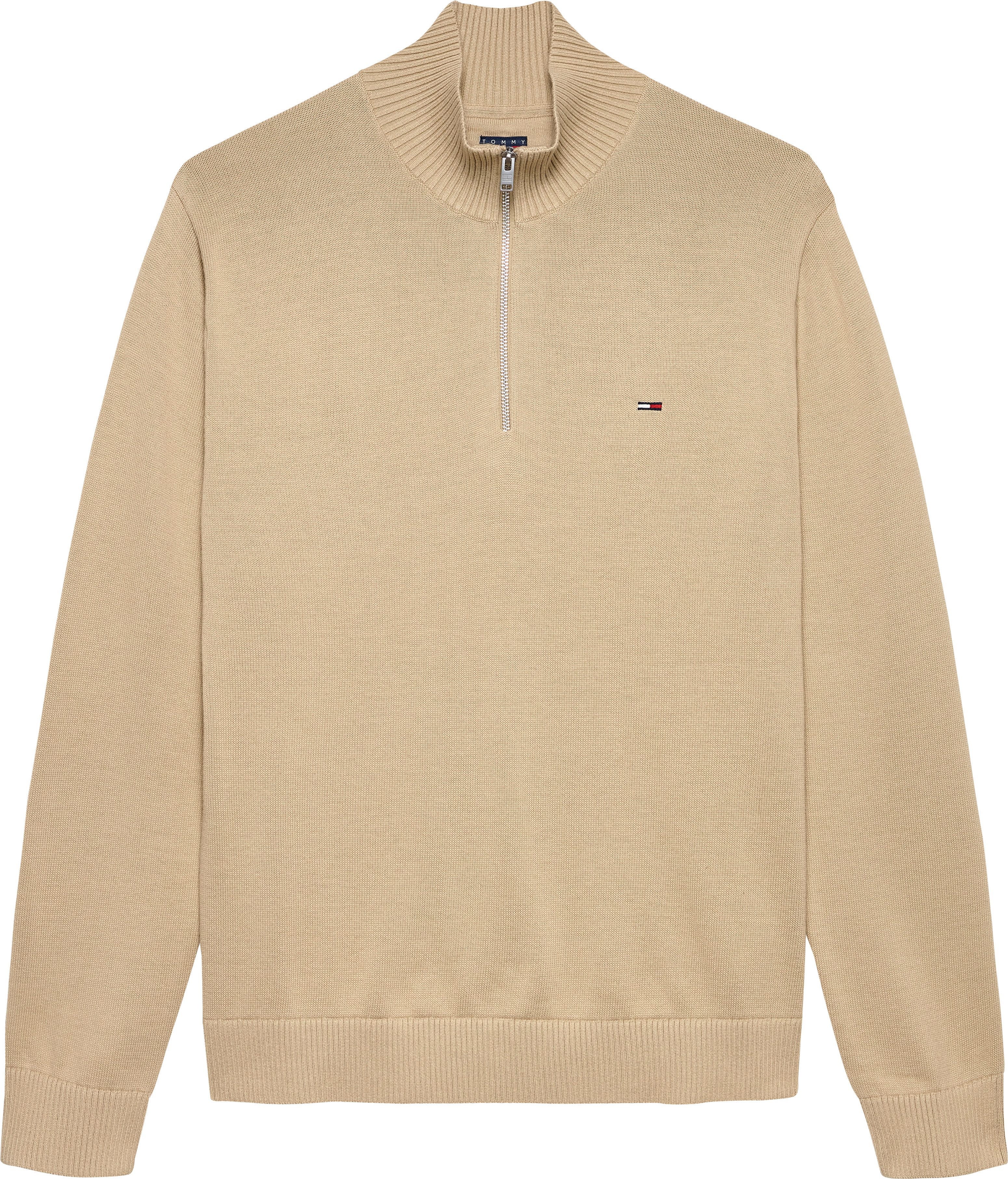 TOMMY JEANS Gebreide trui TJM SLM ESS LIGHT ¼ ZIP SWTR EXT