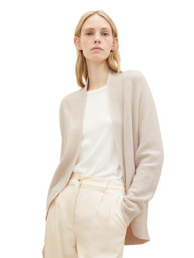 Tom Tailor Cardigan met siernaad aan de achterkant