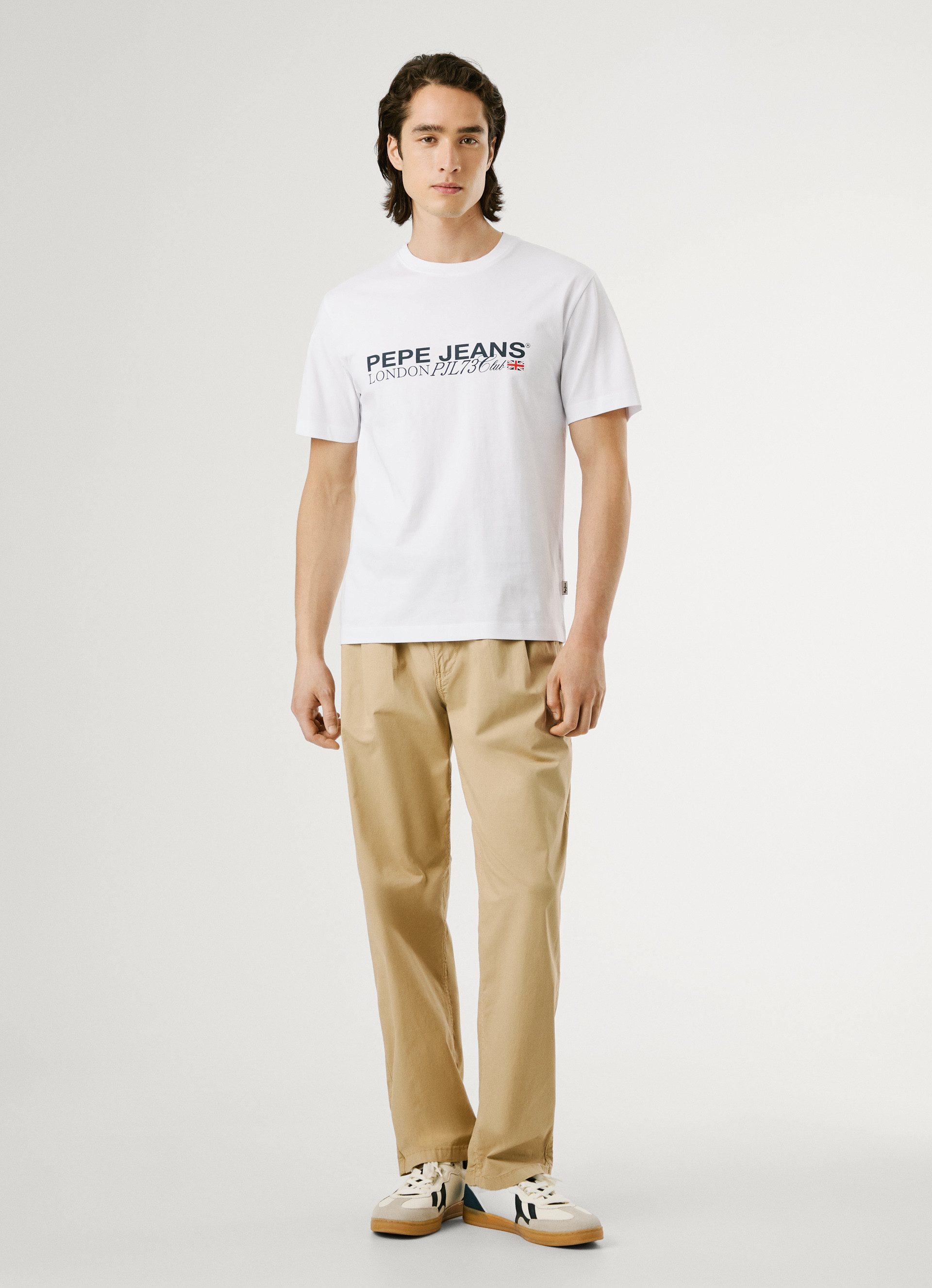 Pepe Jeans T-shirt MATTHEW TEE Regular fit met ronde hals