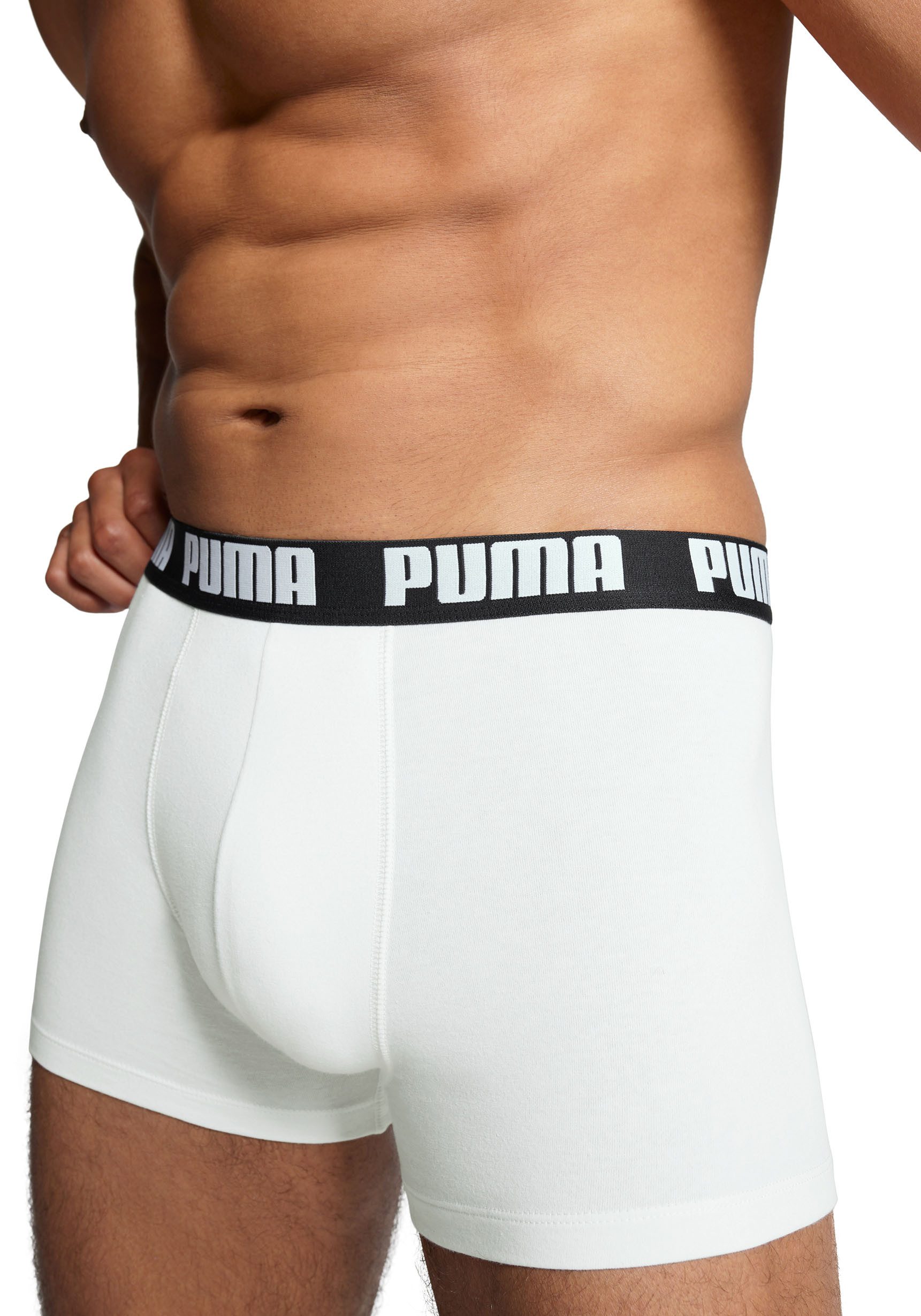 PUMA Boxershort met logoband (2 stuks, Set van 2)