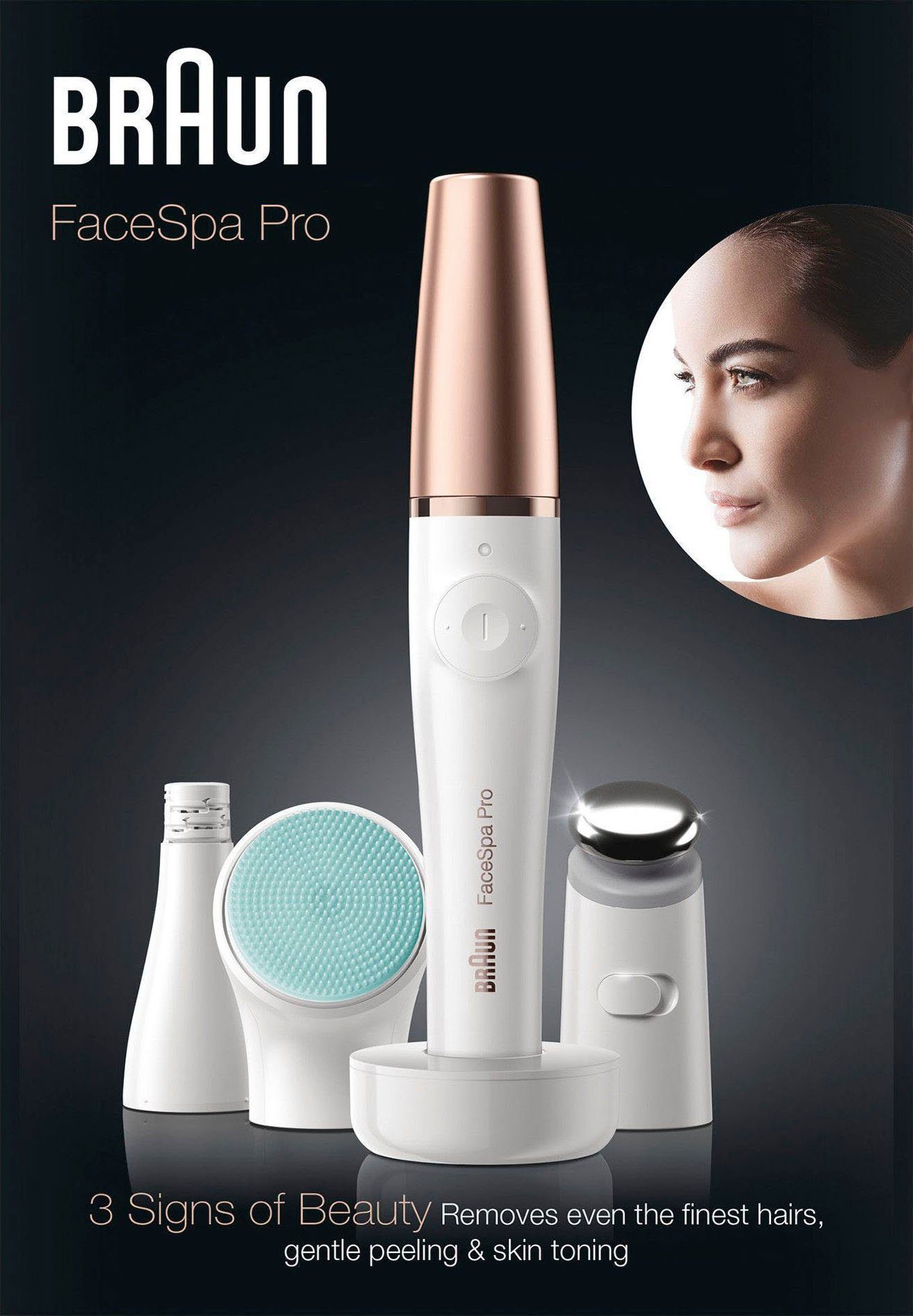 Braun, gezichtsepilator FaceSpa Pro 913