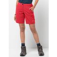 jack wolfskin functionele short hilltop trail shorts w rood