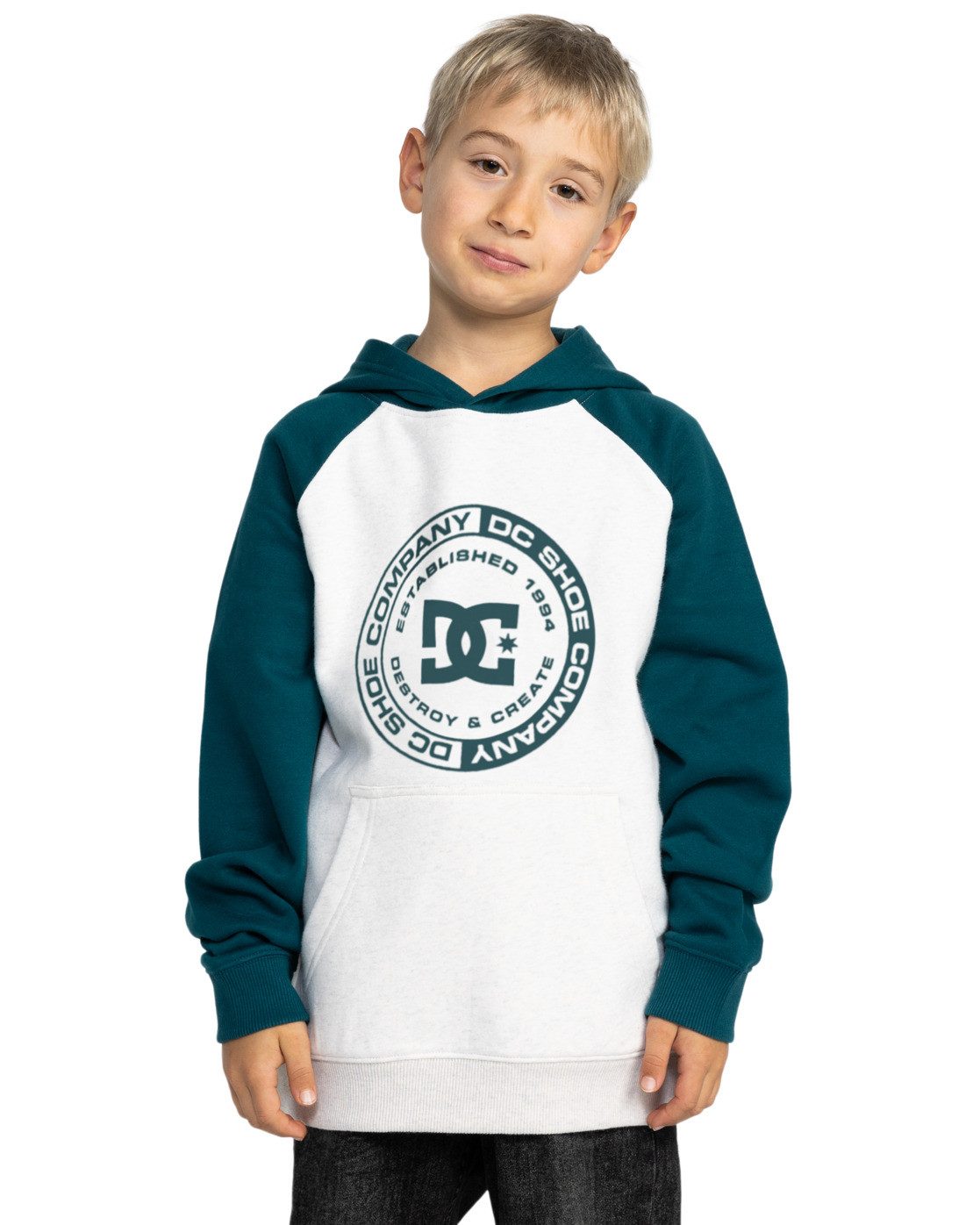 DC Shoes Hoodie DC Corpo jongens sweatshirts & -vesten maat 12(148-156cm) blauw