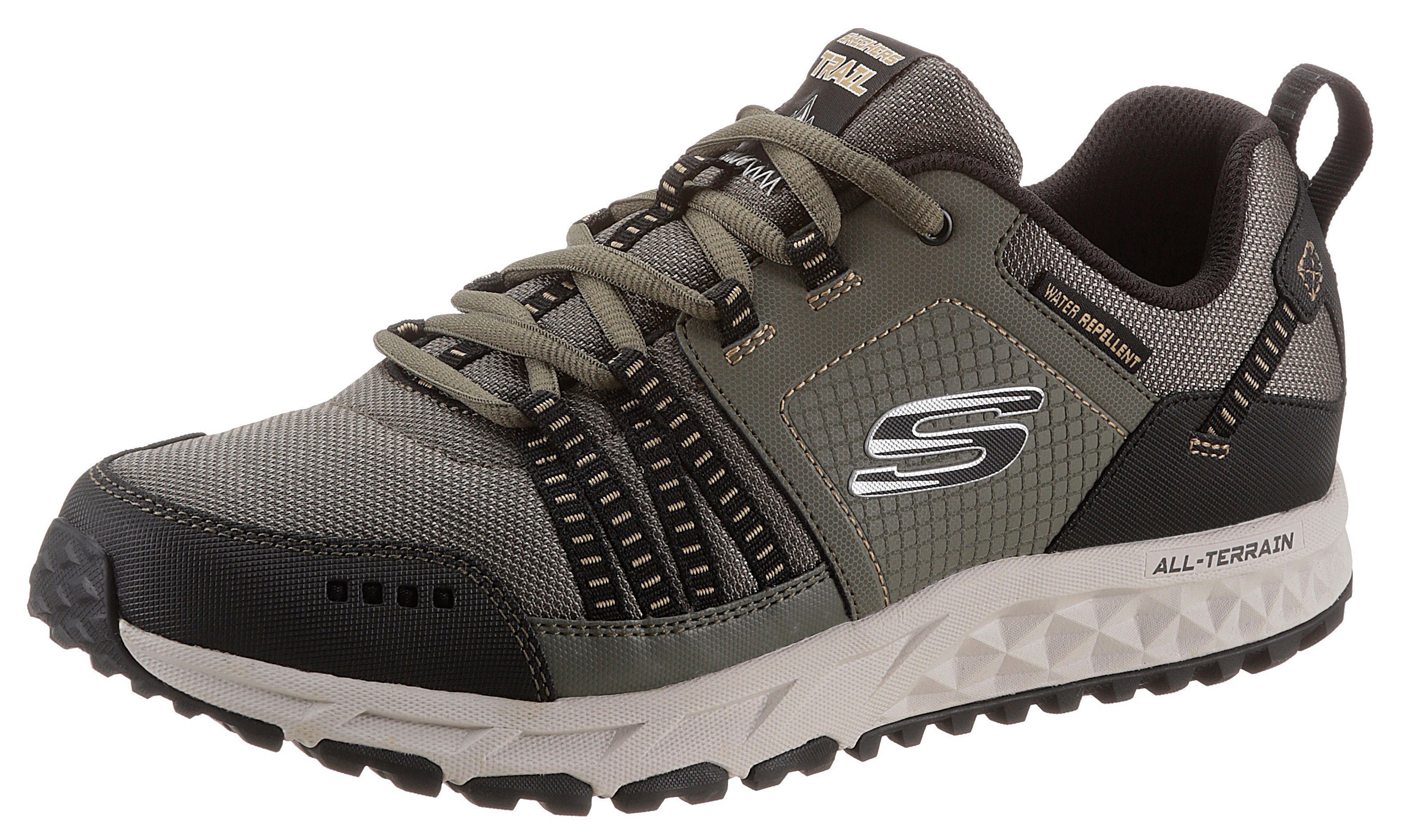 Skechers Sneakers Escape Plan met waterafstotend materiaal, vrijetijdsschoen, veterschoen