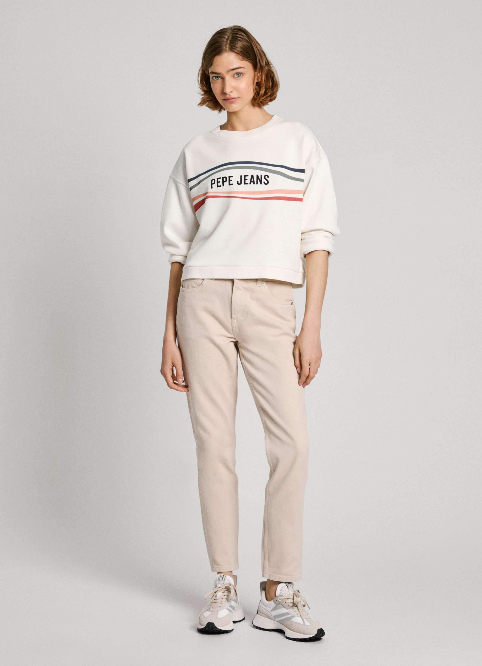 Pepe Jeans High-waist jeans TAPERED JEANS HW