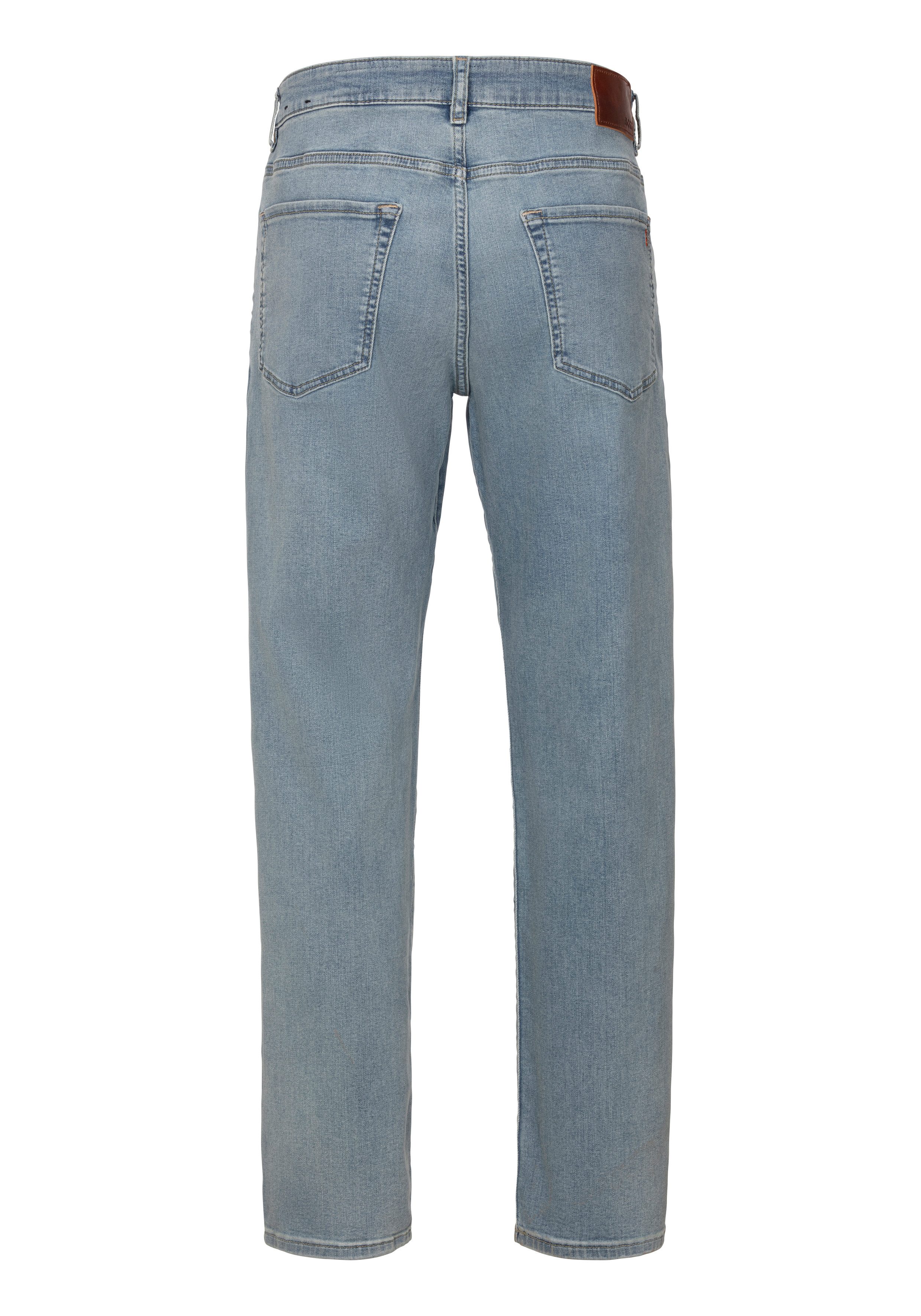 Boss Orange Straight jeans RE.MAINE BO met boss-lederbadge