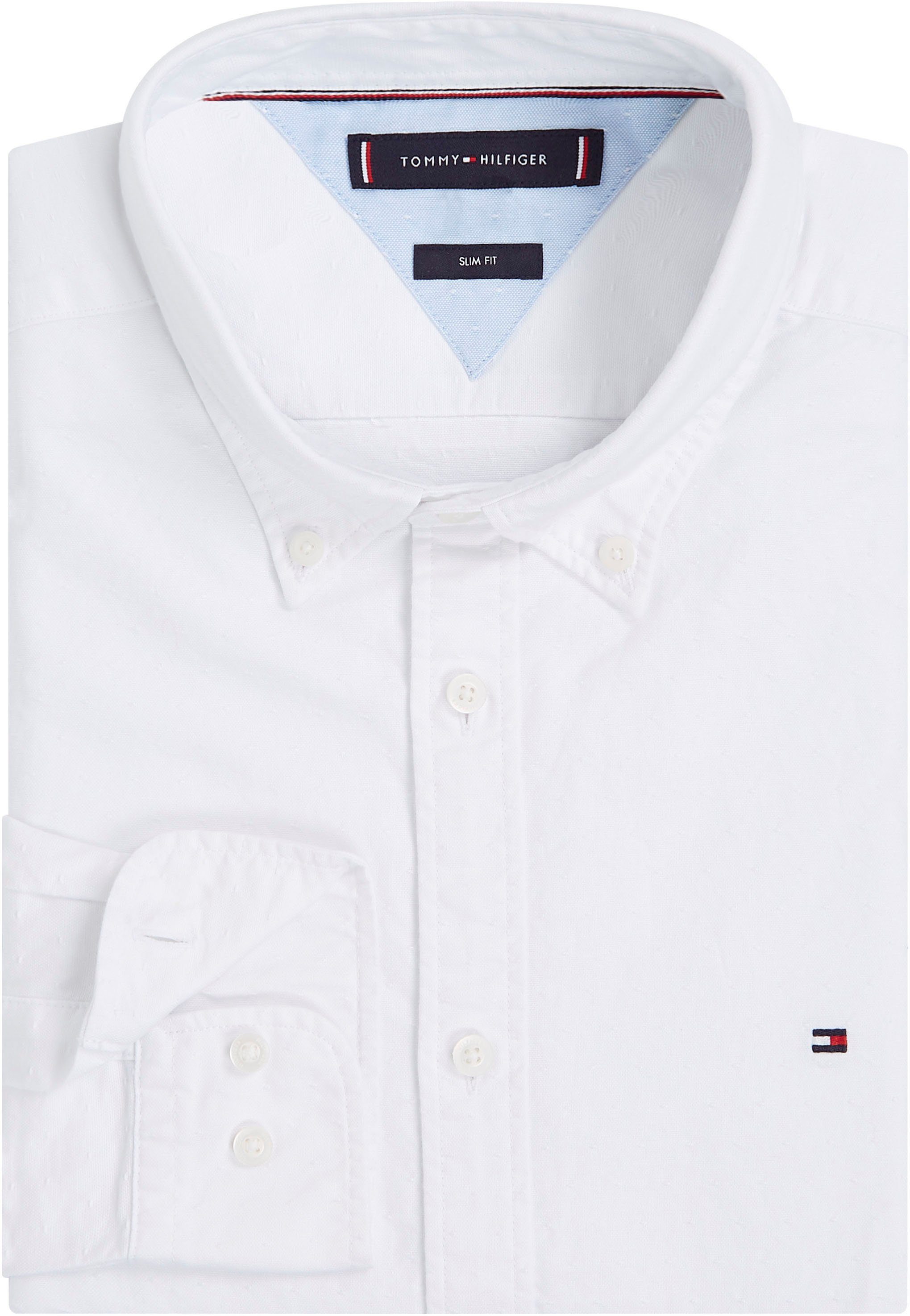 Tommy Hilfiger Overhemd met lange mouwen OXFORD DOBBY SF SHIRT