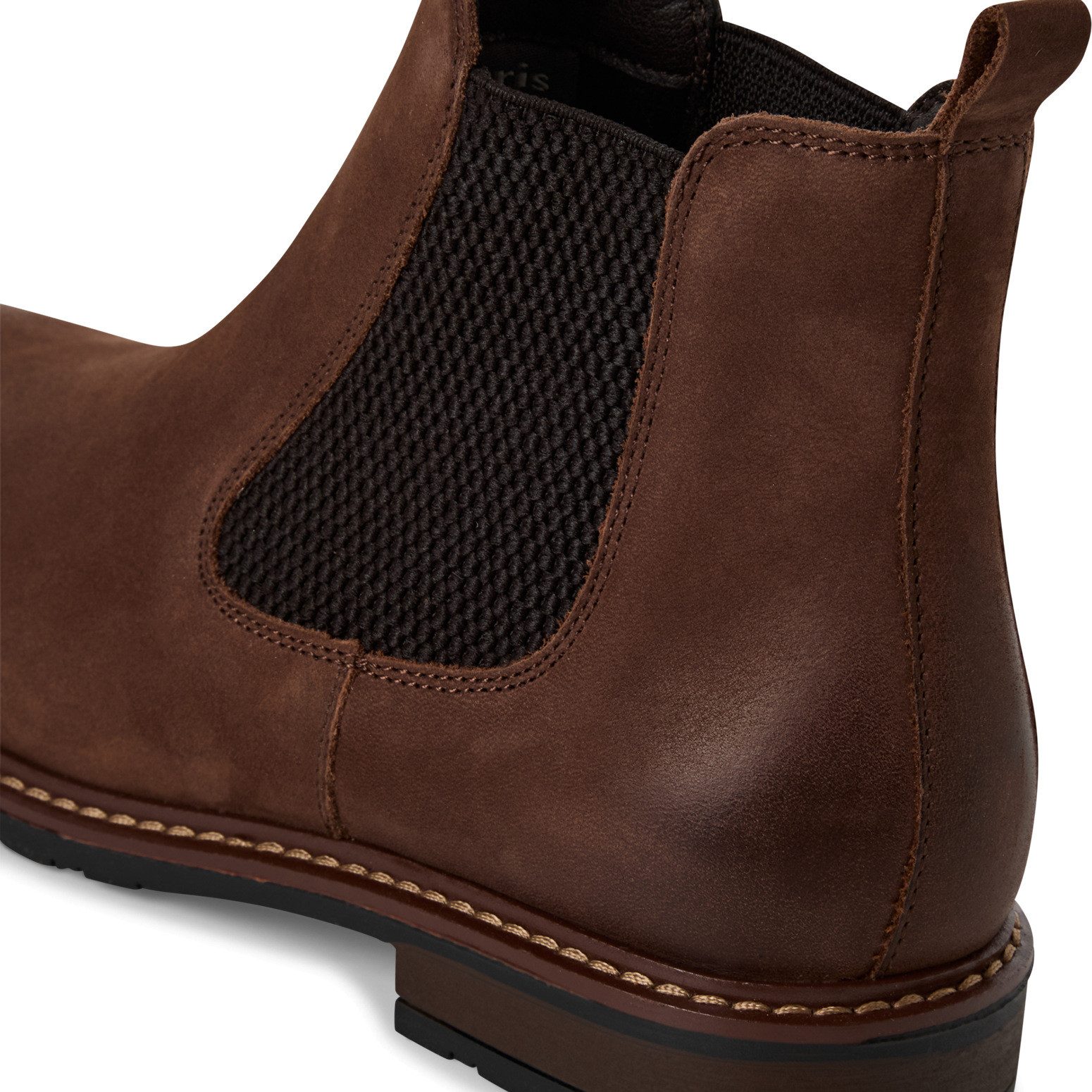 Tamaris Chelsea-boots hakken, enkellaars, zakelijke schoen, instaplaarzen, aantrek-lus