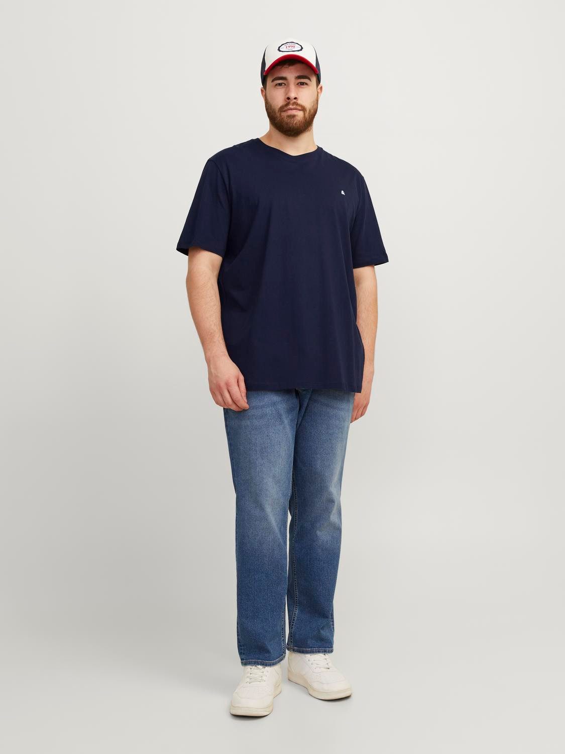 Jack & Jones PlusSize T-shirt JJEPAULOS TEE SS CREW NECK NOOS PLS