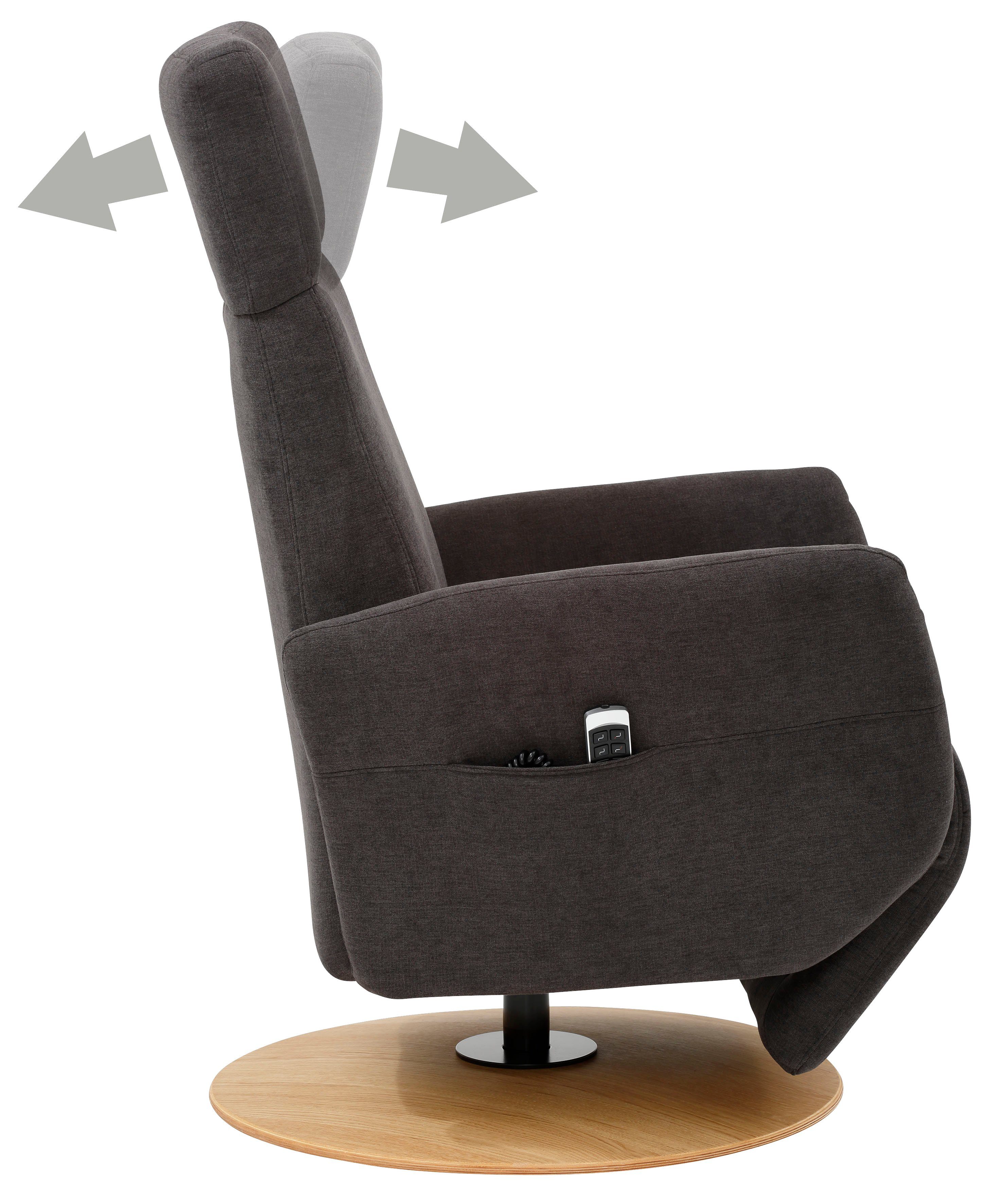 sit&more Relaxfauteuil Cobra naar keuze met 2 motoren, 2 motoren en accu of met 2 motoren