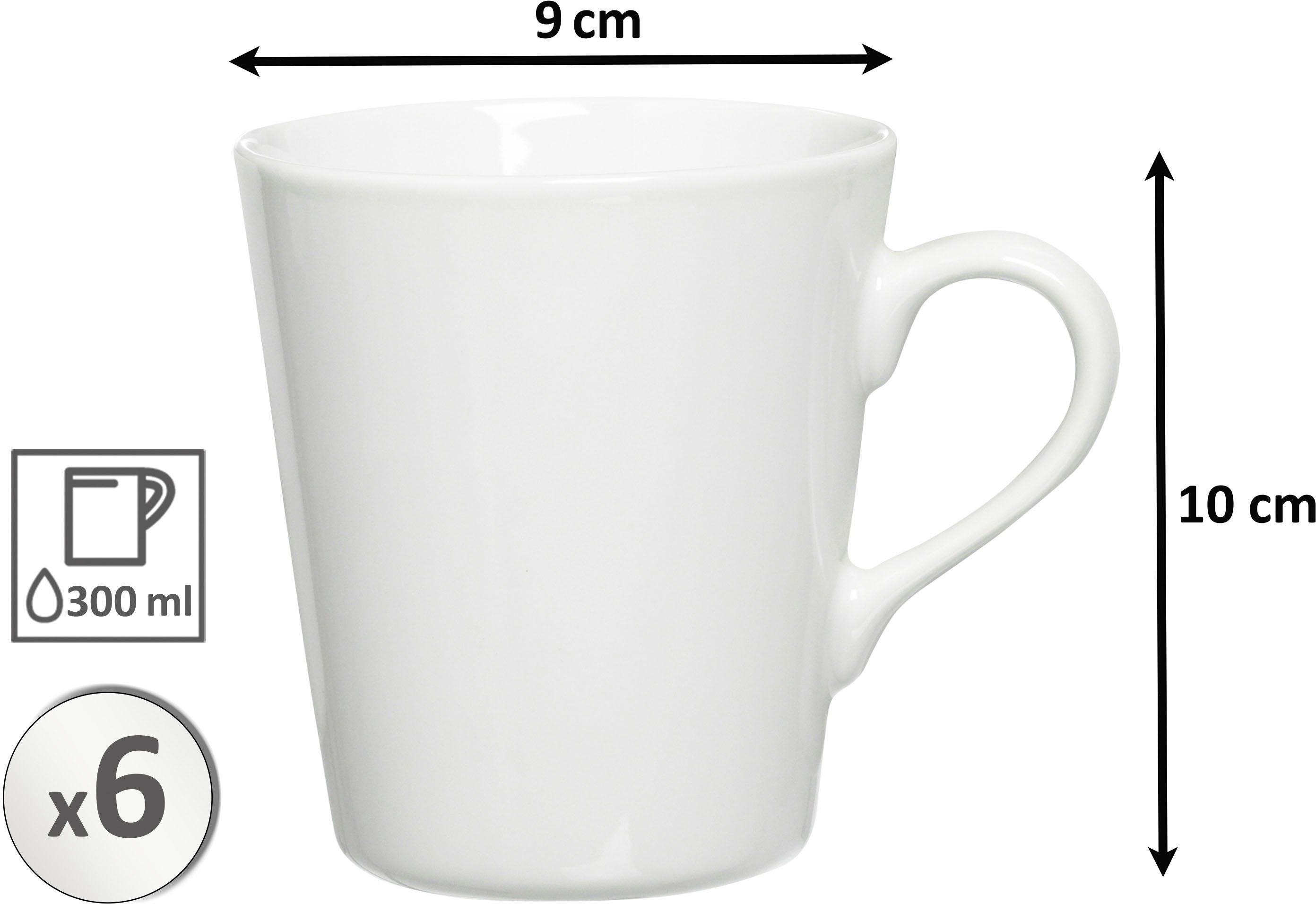 Ritzenhoff & Breker Beker Vio (set, 6-delig)
