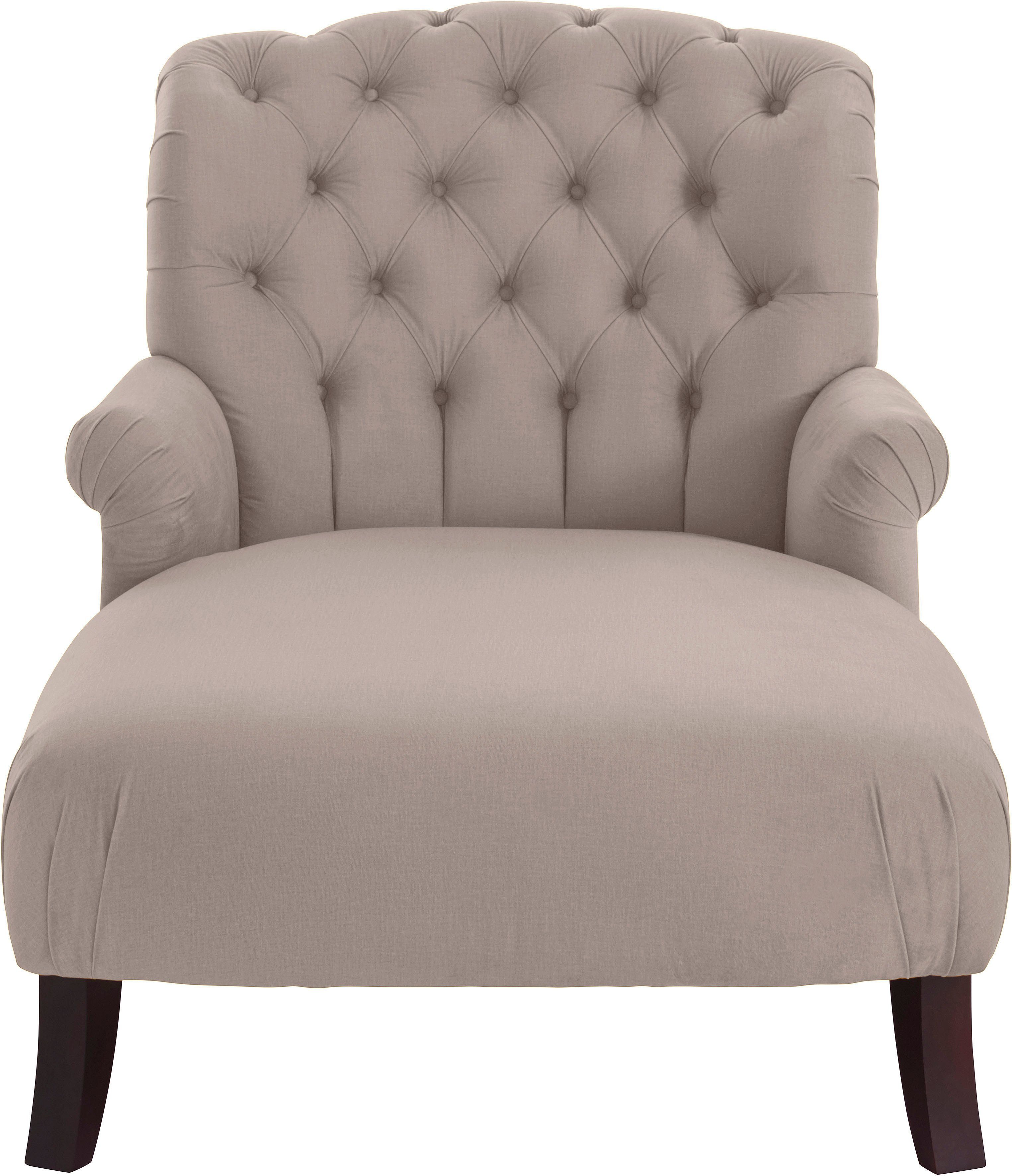 Guido Maria Kretschmer Home&Living Loveseat Amiens fauteuil loungefauteuil met prachtige capitonnage achter