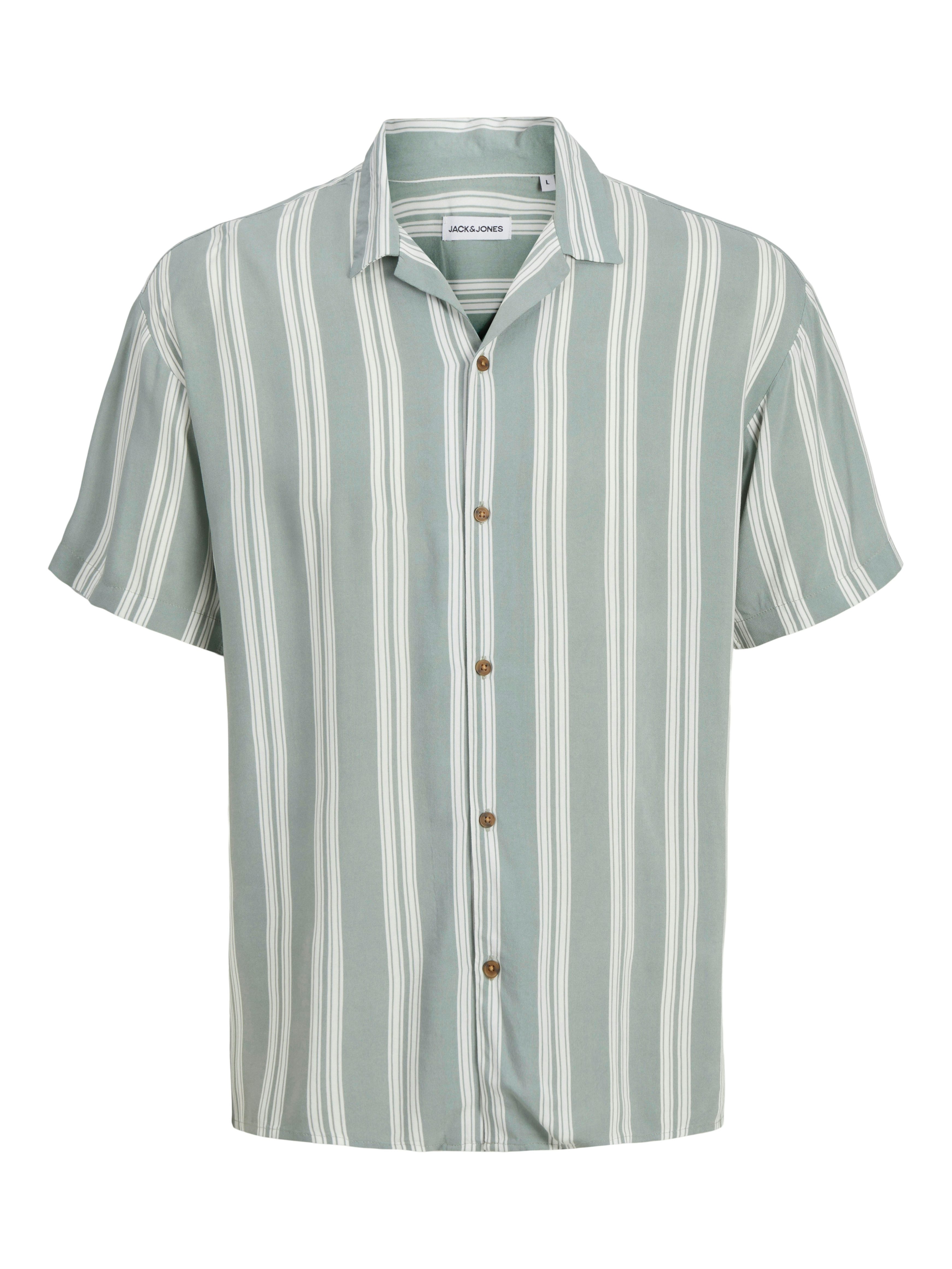 Jack & Jones Overhemd met korte mouwen JJEJEFF STRIPE RESORT SHIRT SS SN