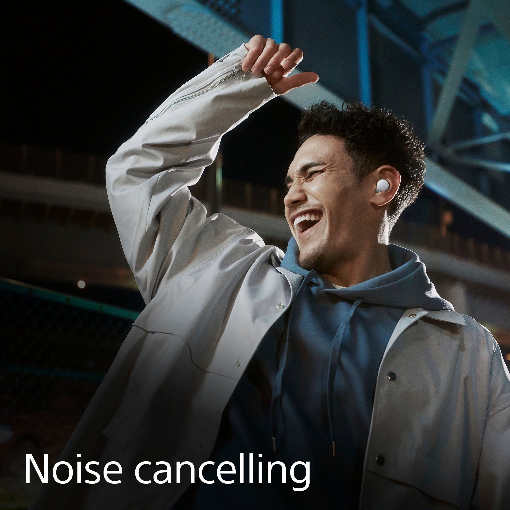 Sony Wireless in-ear-hoofdtelefoon LinkBuds S Noise Cancelling, Touch control, 20 st. Batterijduur