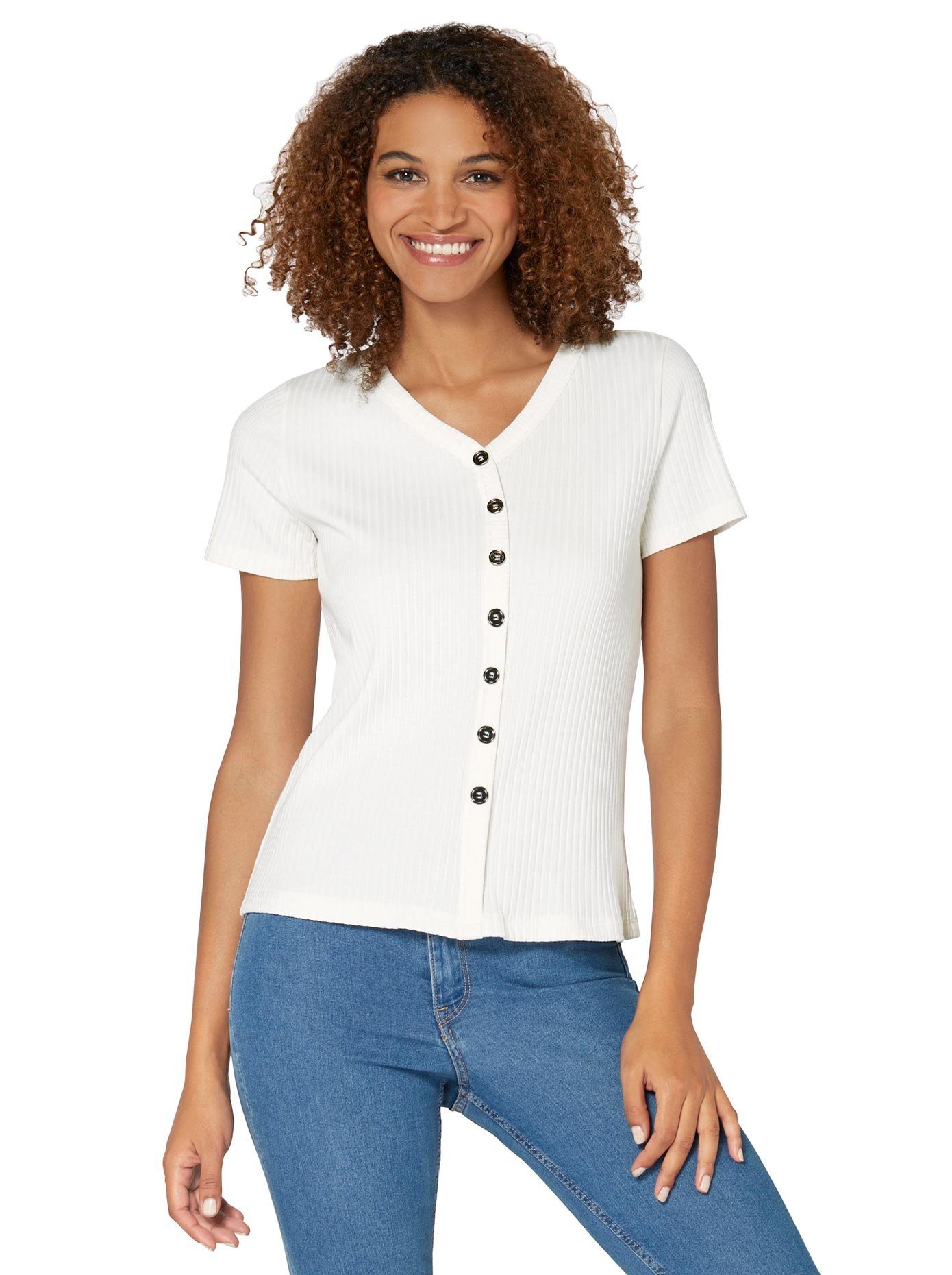 Casual Looks Shirt met korte mouwen Shirt (1-delig)