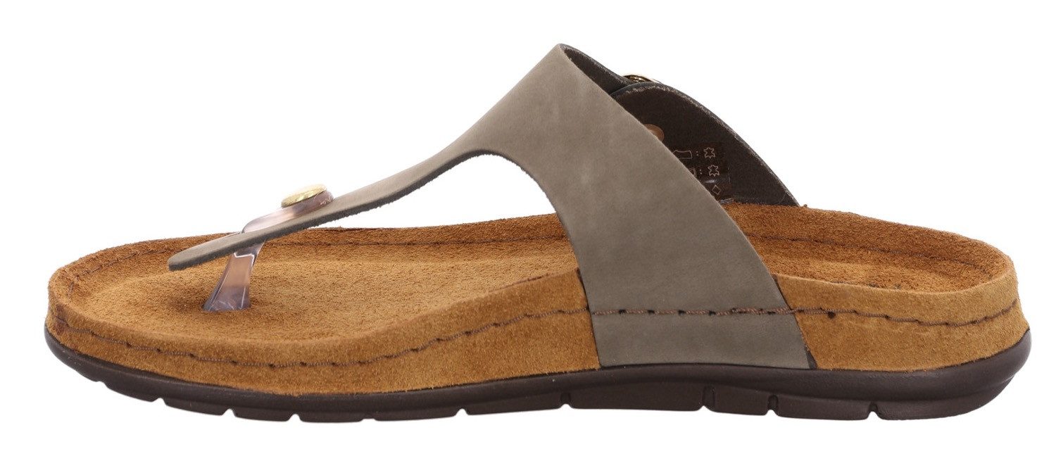 Rohde Teenslippers RODIGO-D Sleehak, zomerschoen, slippers, pantoffels met gespsluiting
