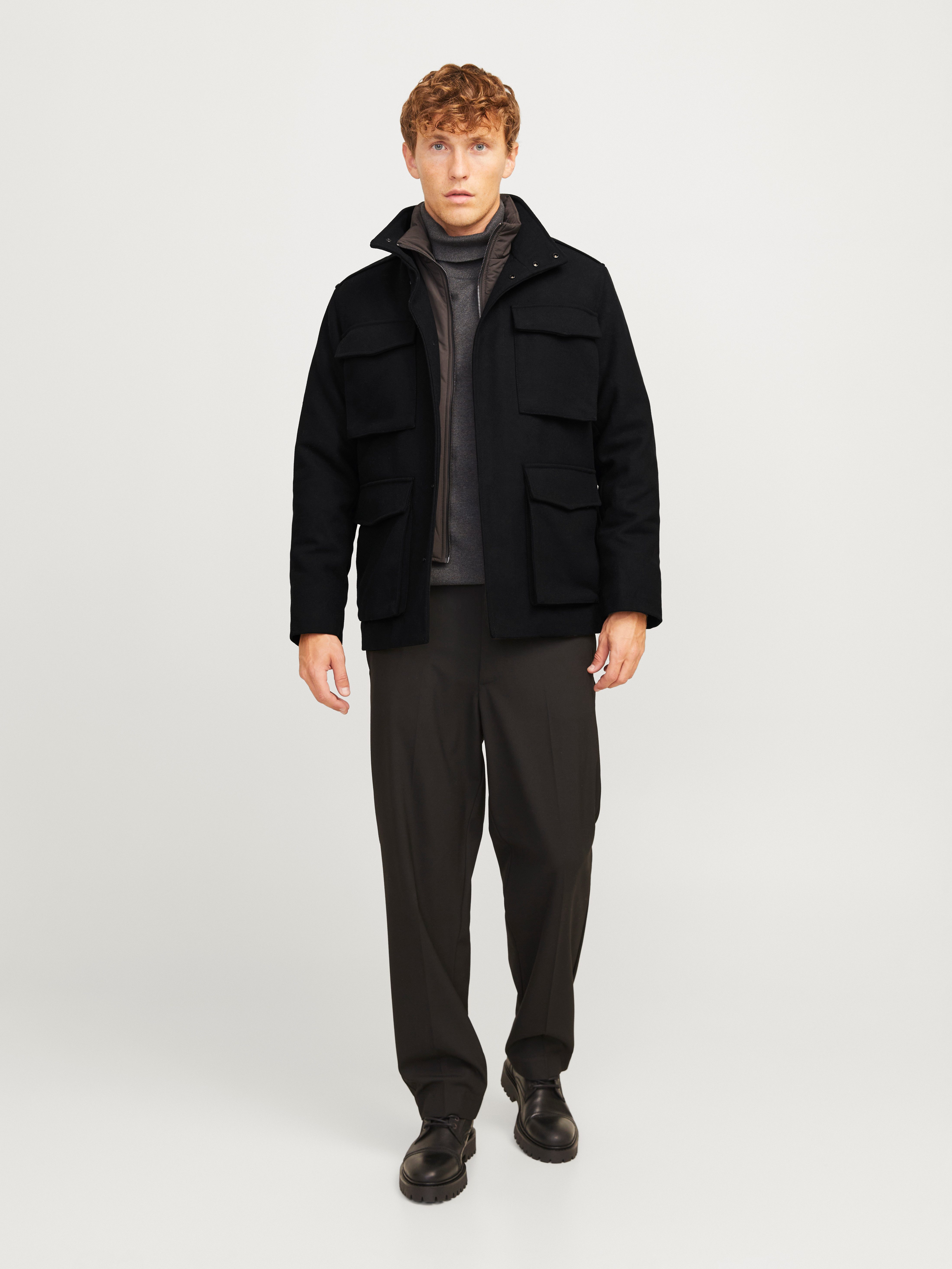 Jack & Jones Wollen jack JPRCCALEX WOOL BLEND FIELD JACKET SN