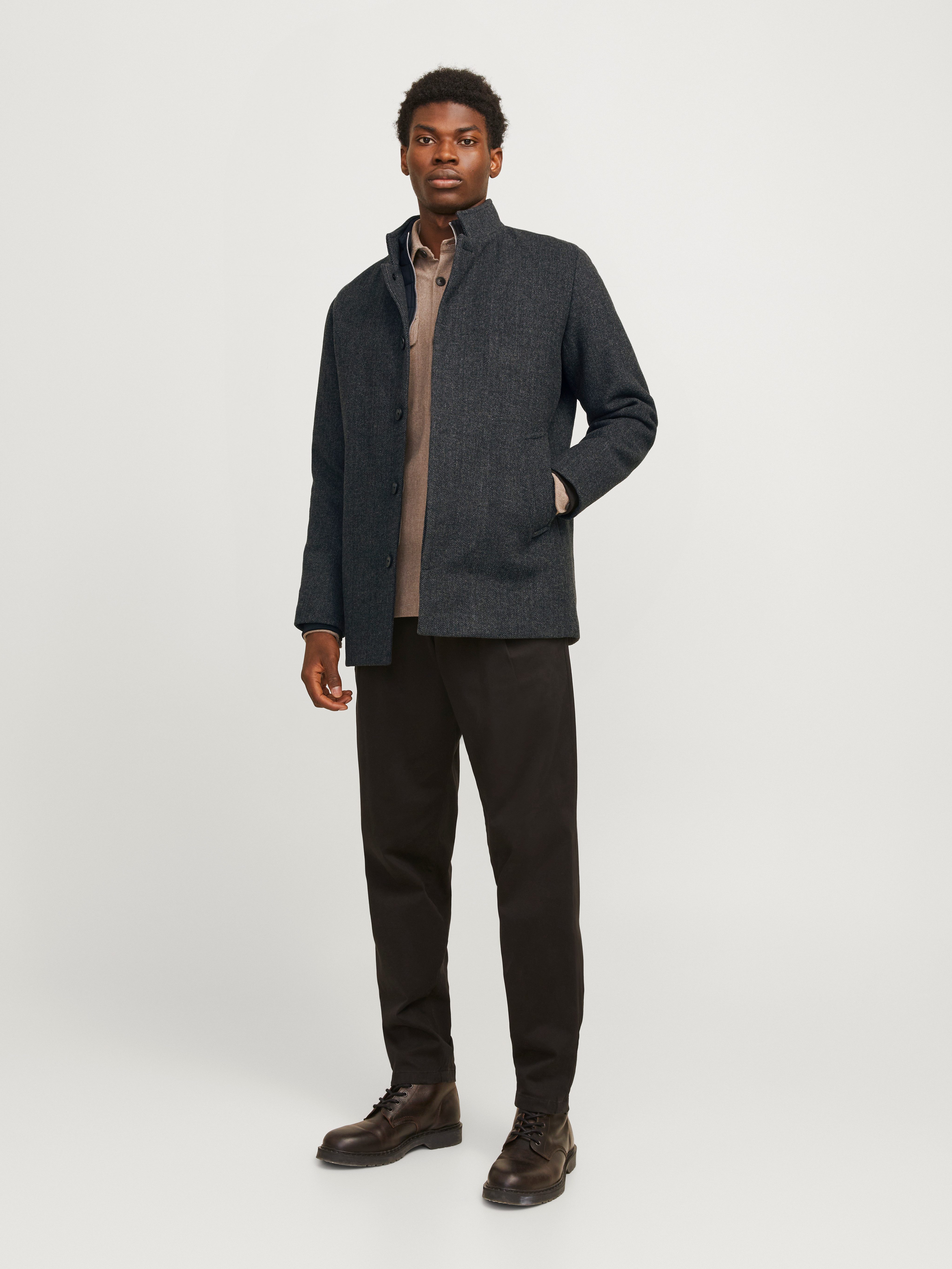 Jack & Jones Wollen jack JJEHARRISON WOOL JACKET SN