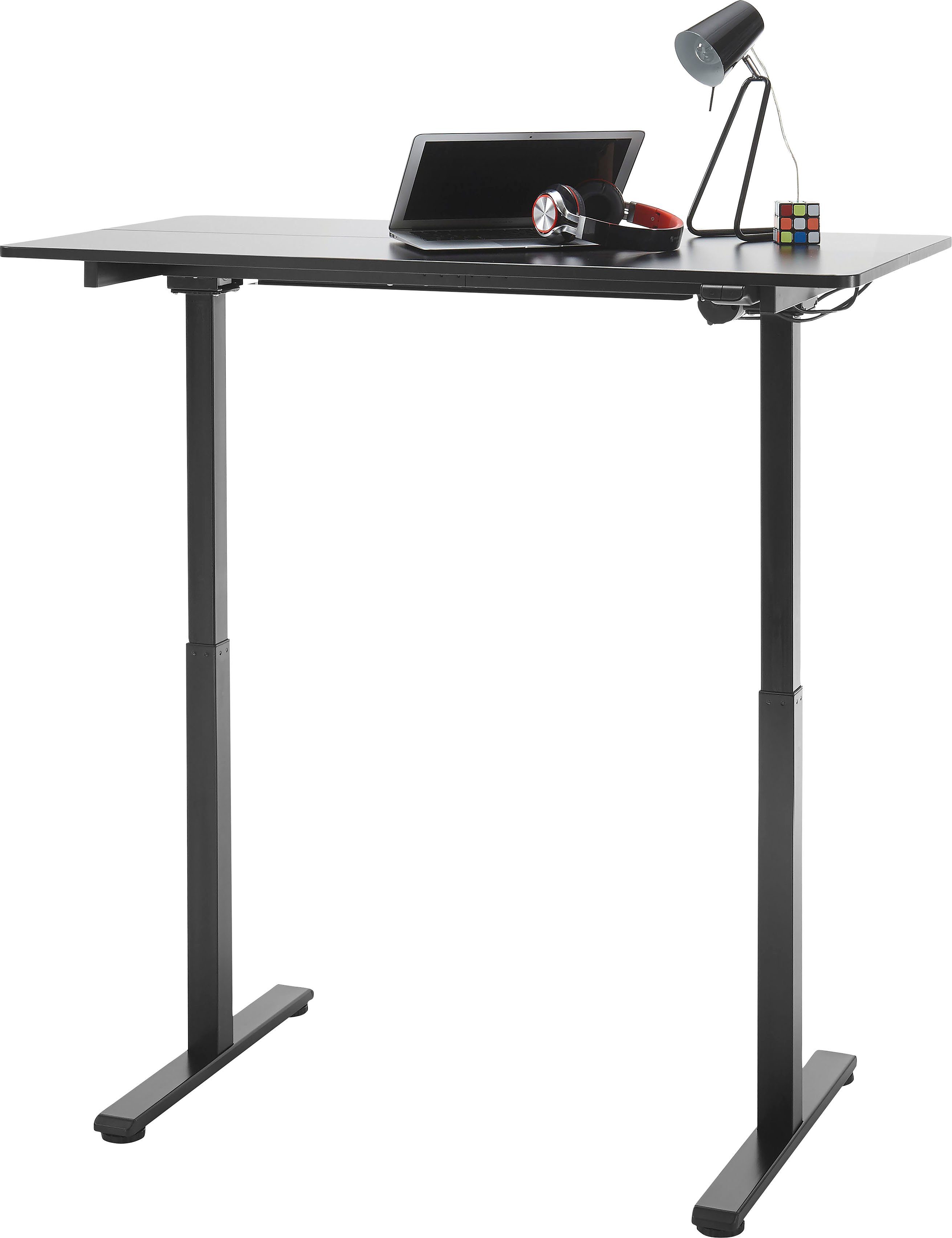 MCA furniture Bureau Nakuru elektrisch in hoogte verstelbaar van 72-122 cm, breedte 120 cm