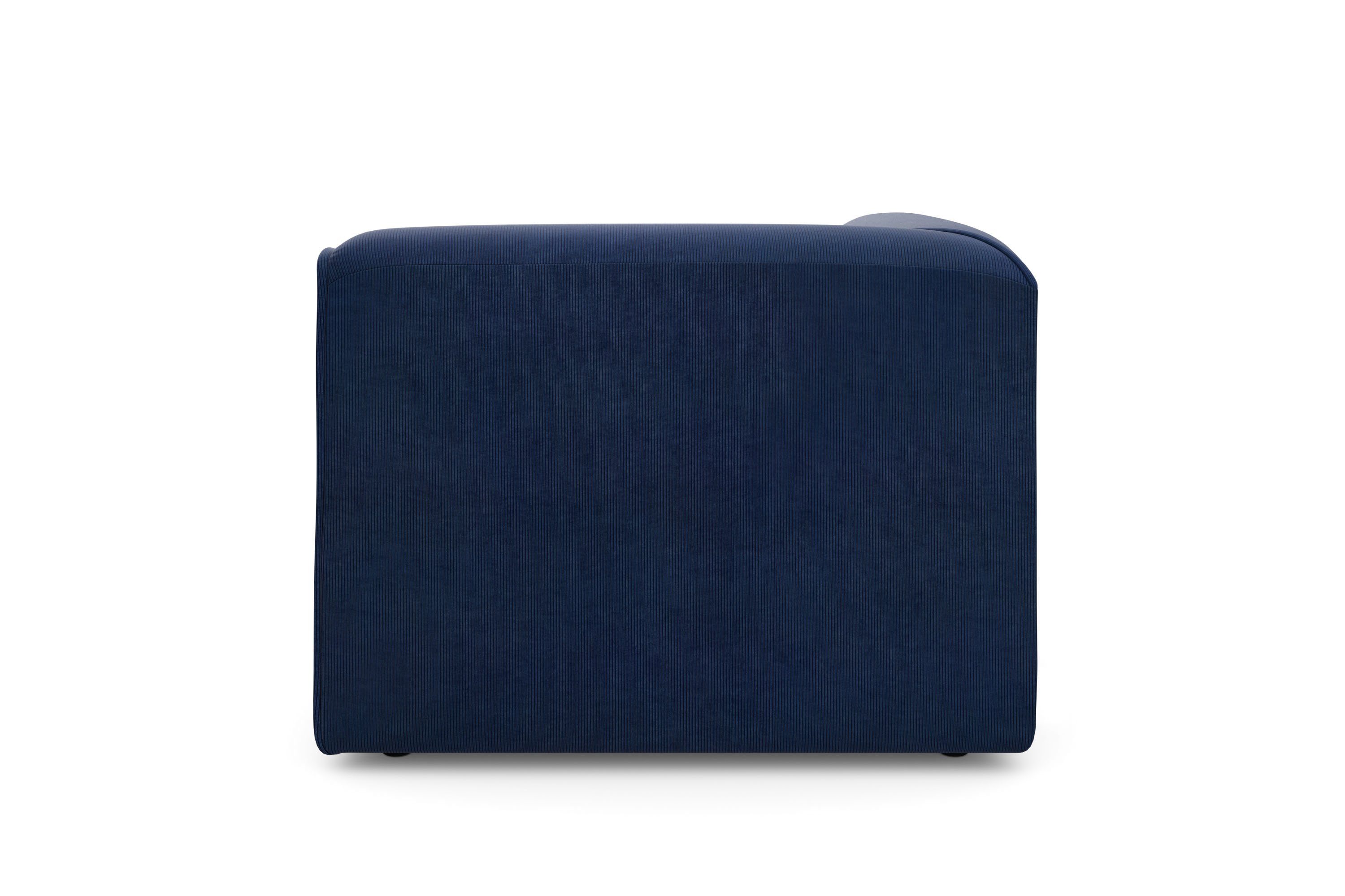 RAUM.ID Bank-hoekelement Merid, sofa-element, afmetingen B/D/H: 97/97/46 cm als module of apart te gebruiken, voor individuele samenstelling