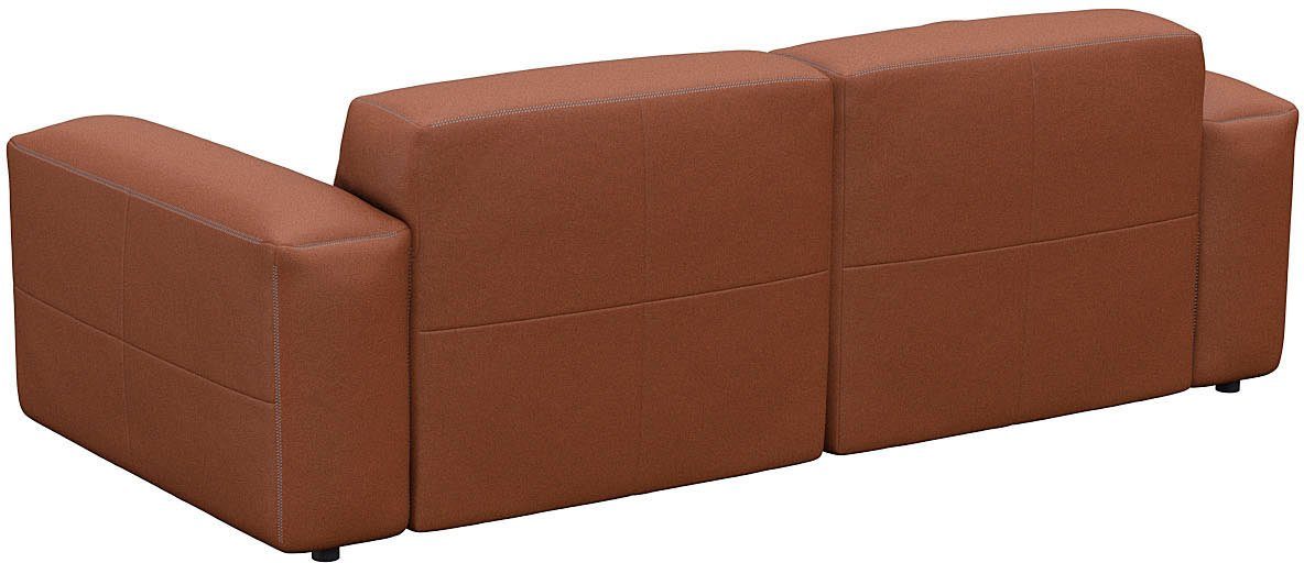 FLEXLUX 2,5-zitsbank Lucera bank, super comfortabel door hoogwaardige zitopbouw met koudschuim