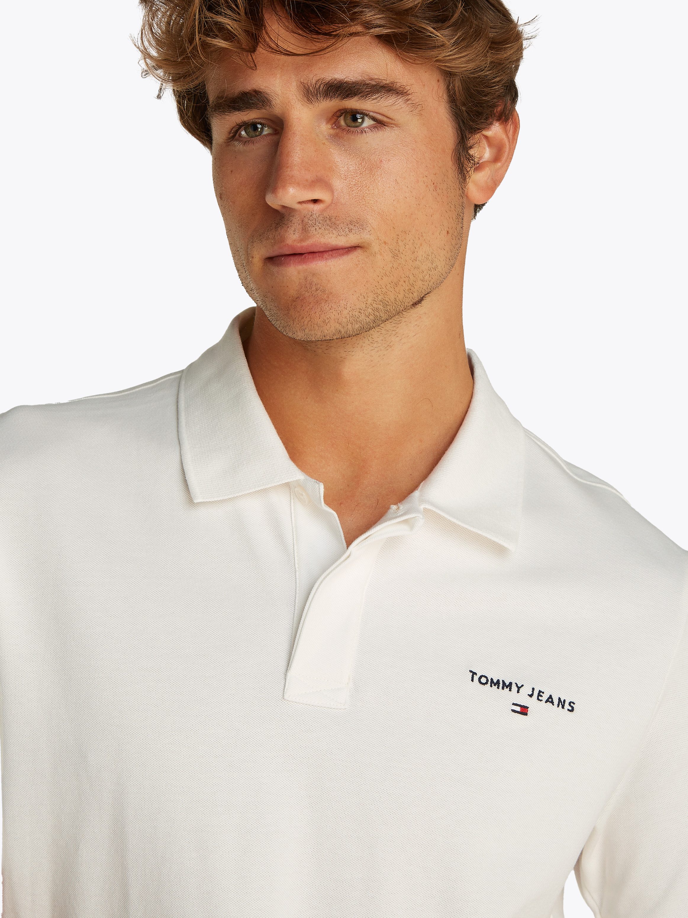 TOMMY JEANS Poloshirt TJM REG LINEAR POLO EXT