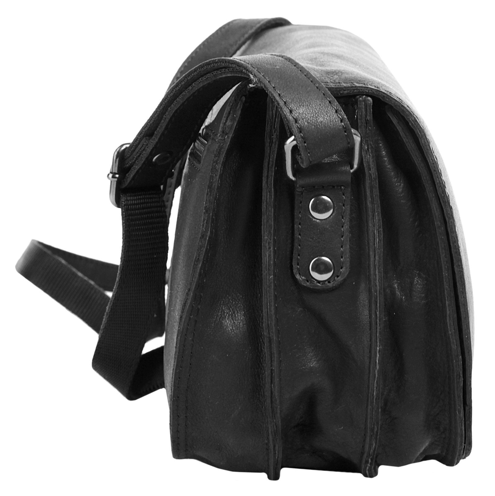Cluty Schoudertas echt leder