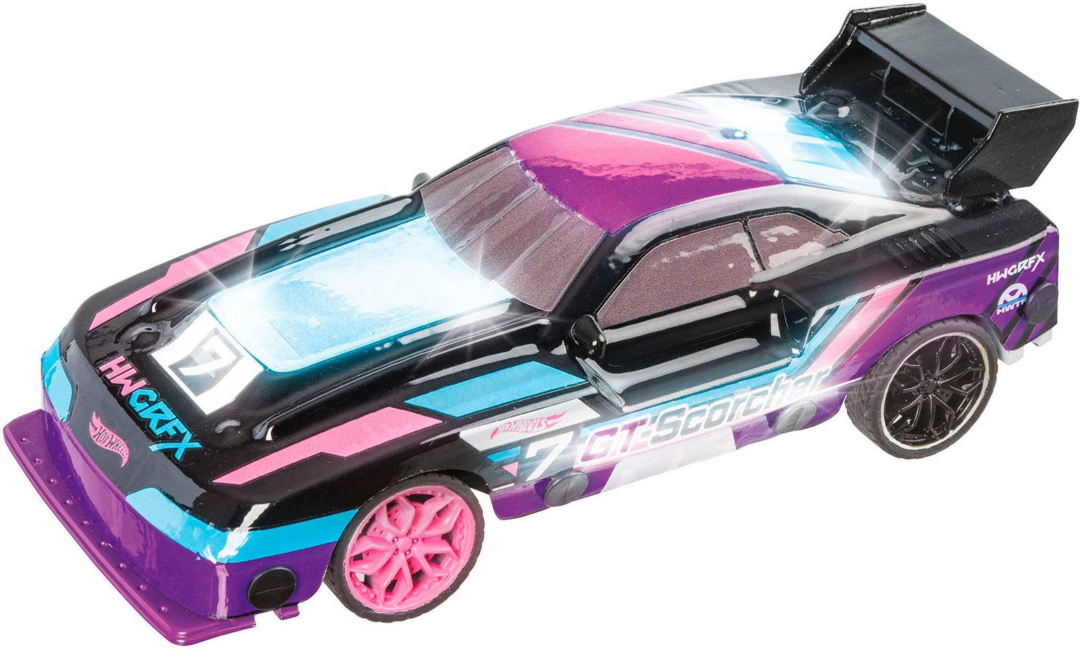 Happy People Radiografisch bestuurbare auto HOT WHEELS RC Lets Race GT Scorcher