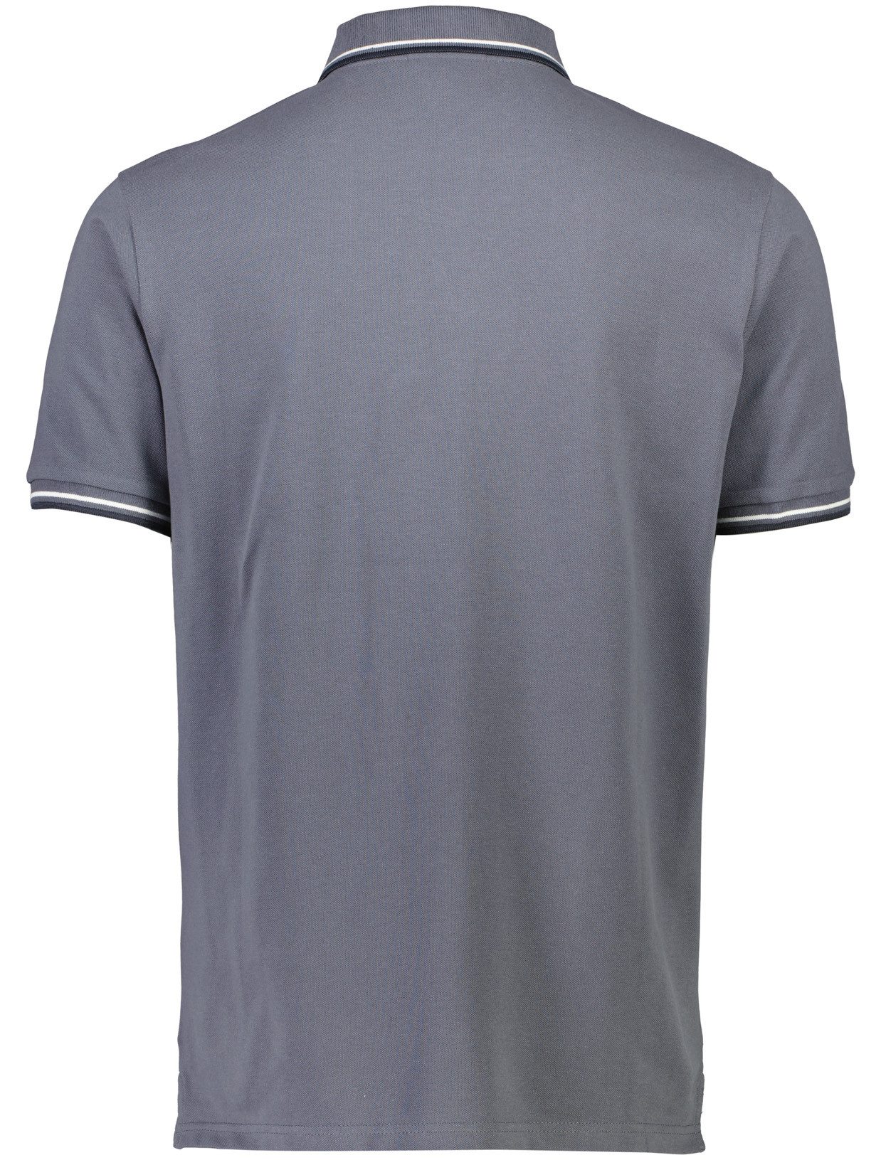LINDBERGH Poloshirt met logo-borduursel en contrasterende boorden