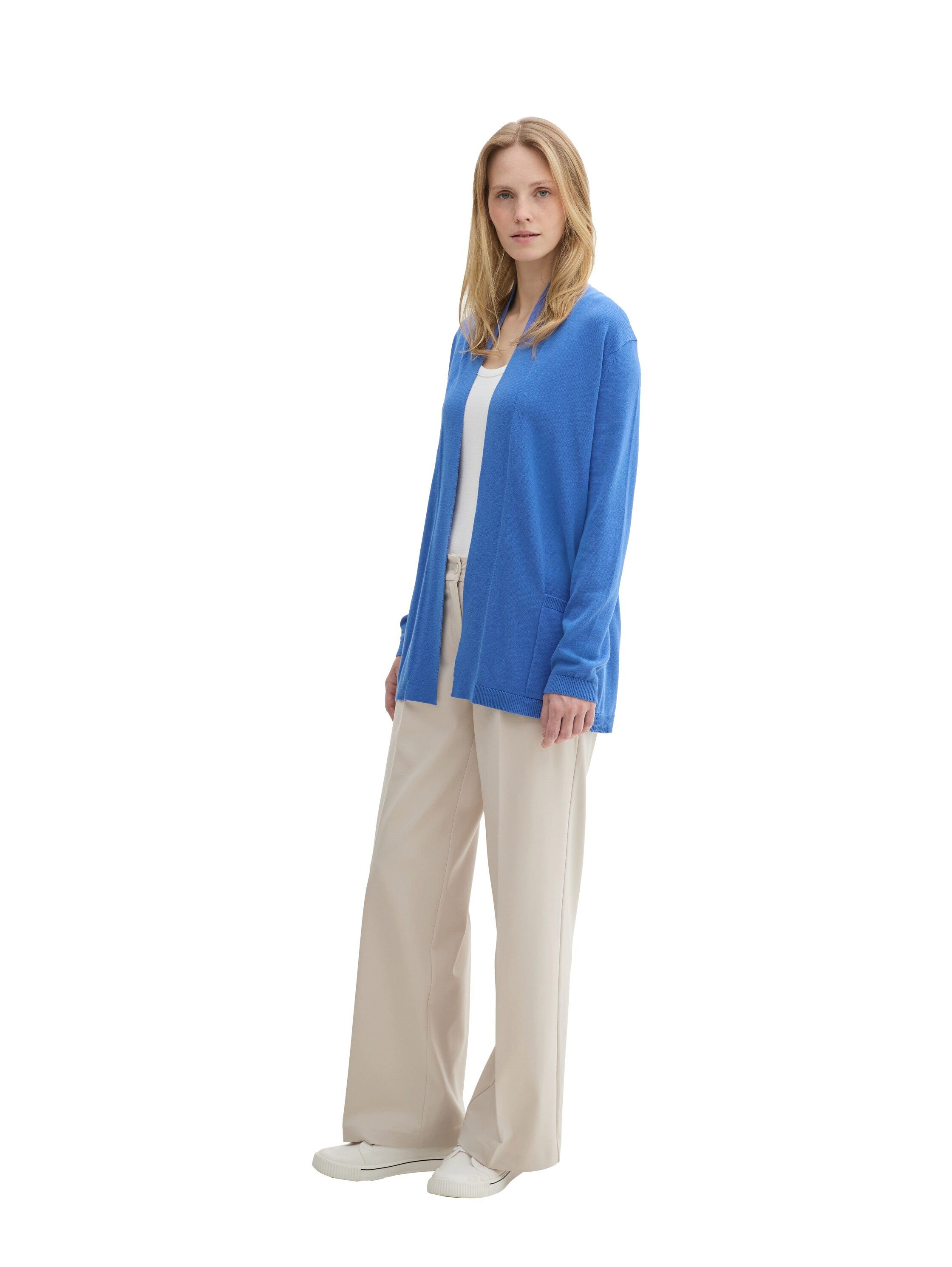 Tom Tailor Cardigan open en met zijzakken