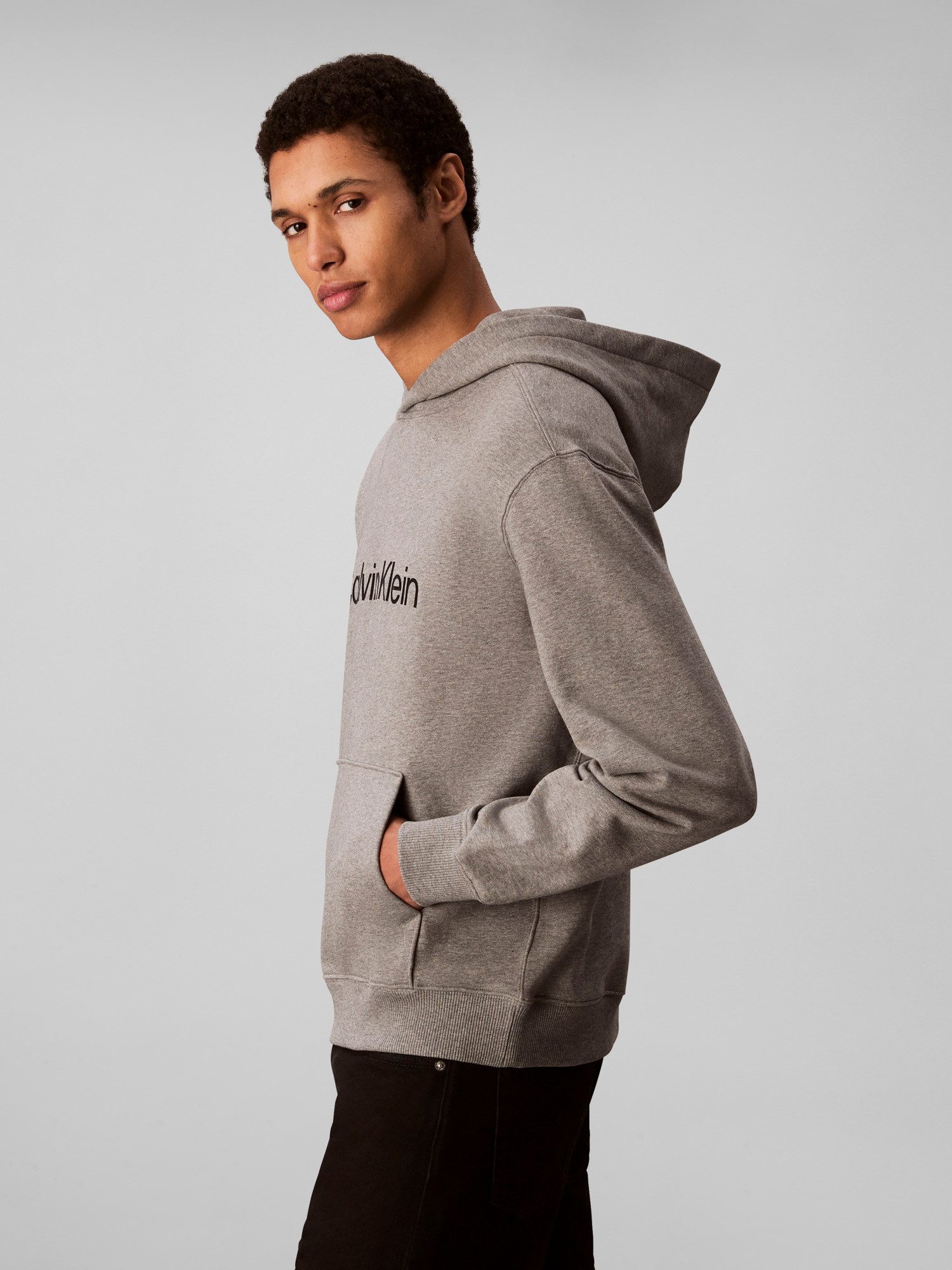 Calvin Klein Hoodie LS EU STANDARD LOGO 350TERRY PO