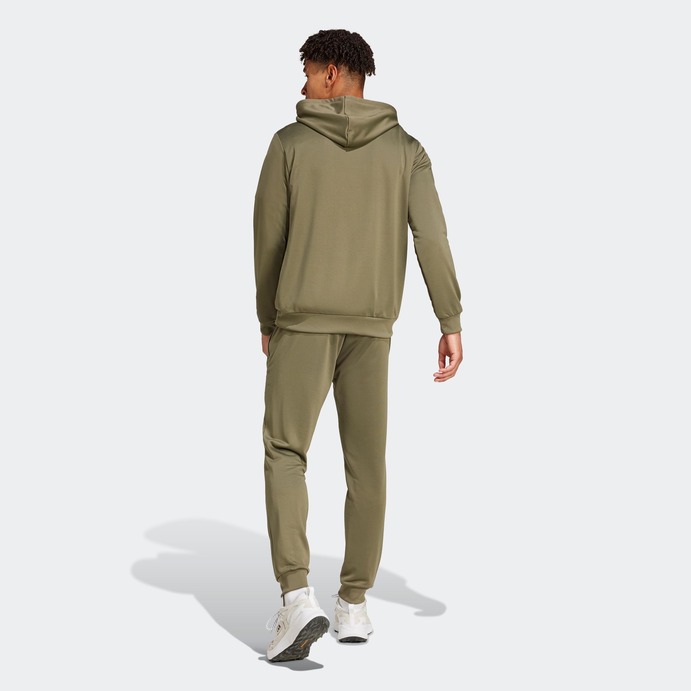 adidas Sportswear Trainingspak M BL FT HD TS van zacht french-terry materiaal, hoodie (2-delig)