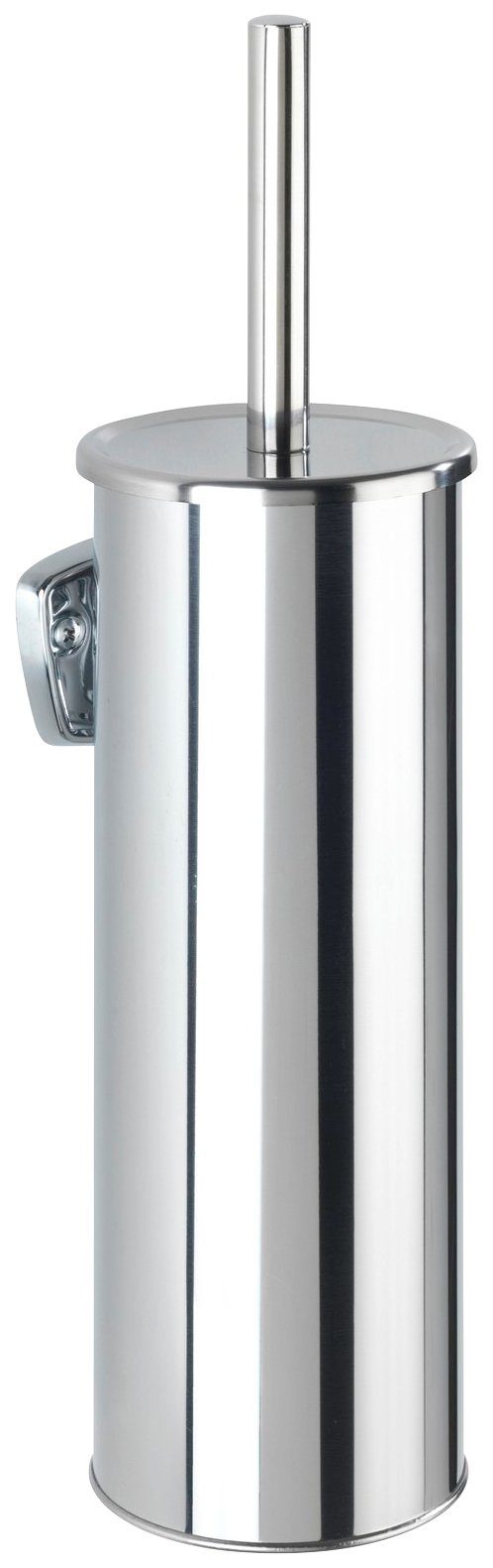 WENKO Toiletset Basic roestvrij, glanzend edelstaal wc-accessoires