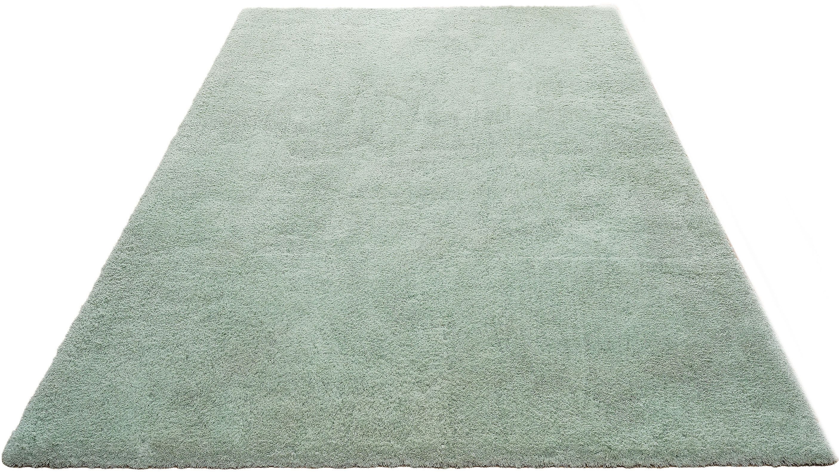 my home Hoogpolig vloerkleed Microvezeltapijt Magong, bijzonder zacht, zeer fijne pool uni, woonkamer, slaapkamer, kinderkamer, ook rond en als loper