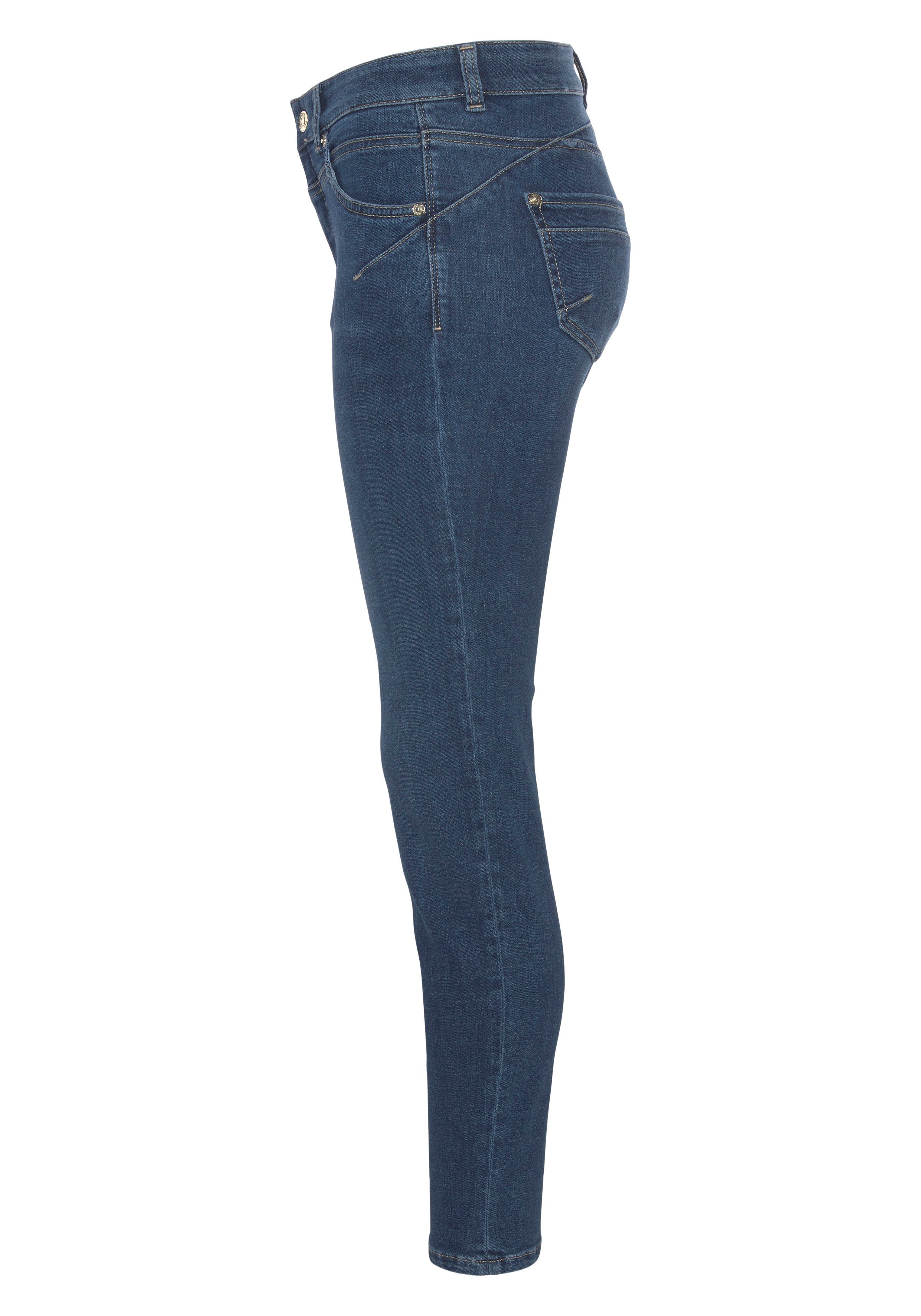 MAC Slim fit jeans Rich-slim Robuuste gestructureerde denimkwaliteit