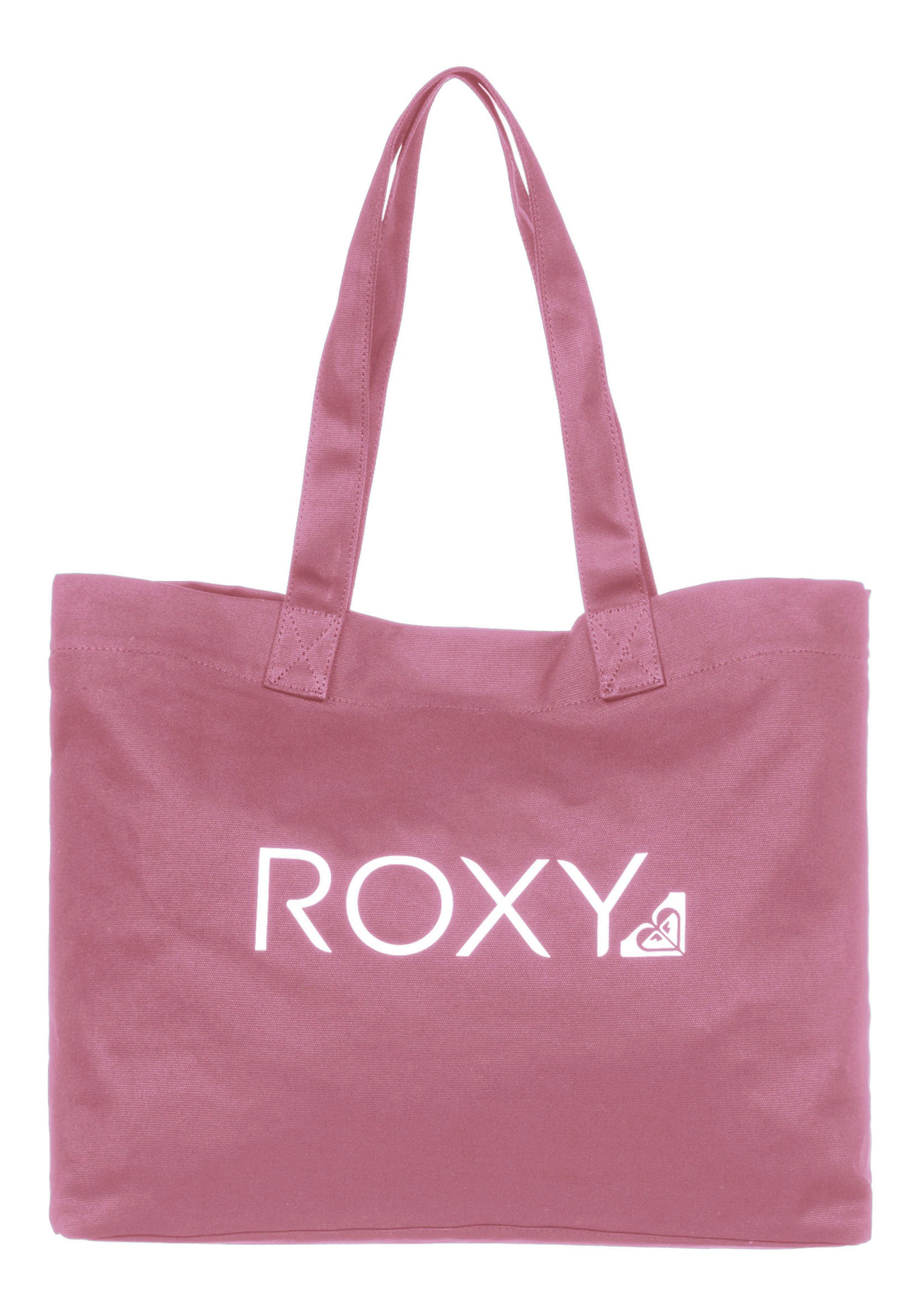 Roxy Strandtas Go For It dames strandtassen maat 40 cm roze