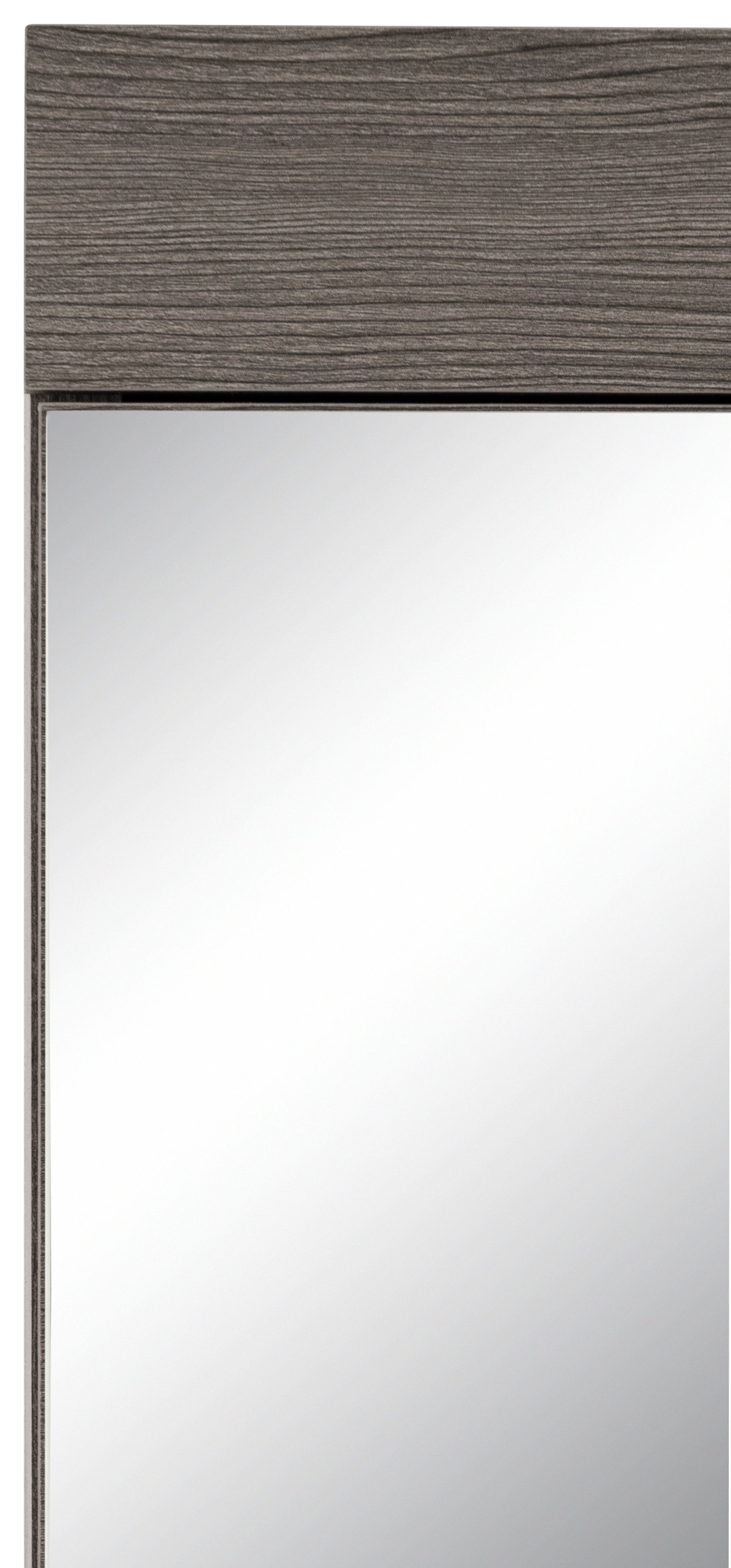 welltime Spiegelkast Royan Badkamerspiegel met open vak - Afmetingen (B/D/H) 58/18/75 cm