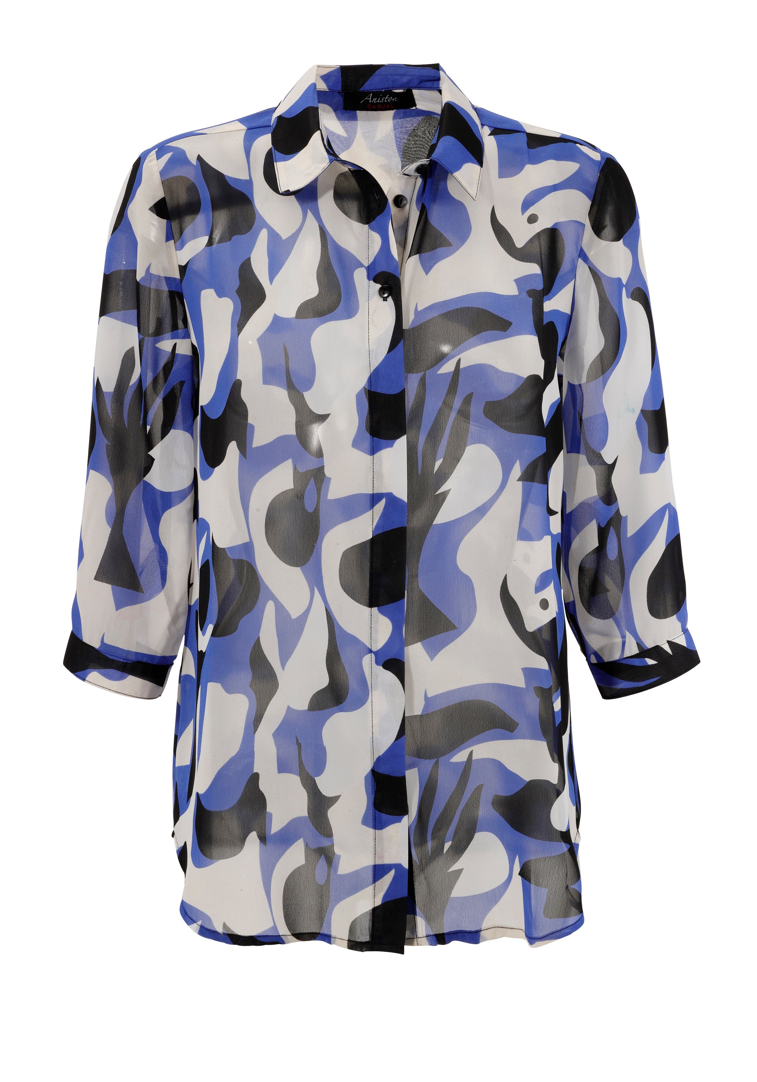 Aniston CASUAL Overhemdblouse met krachtige grafische print