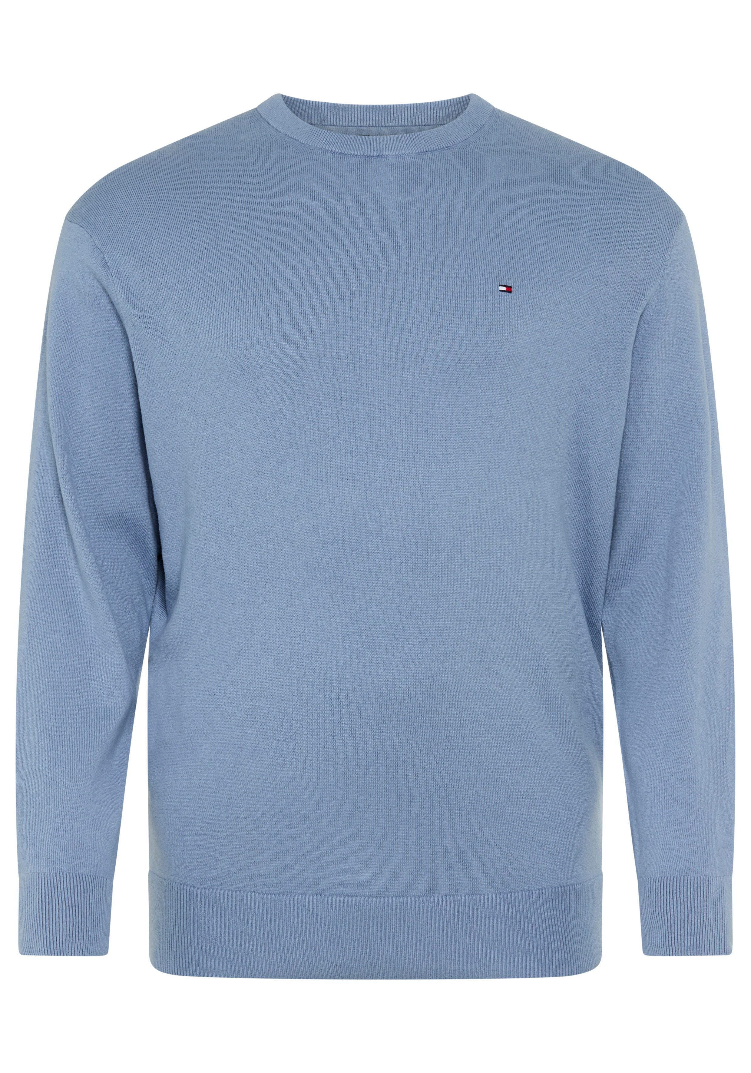 Tommy Hilfiger Trui met ronde hals BT-PIMA ORG CTN CASHMERE CN-B